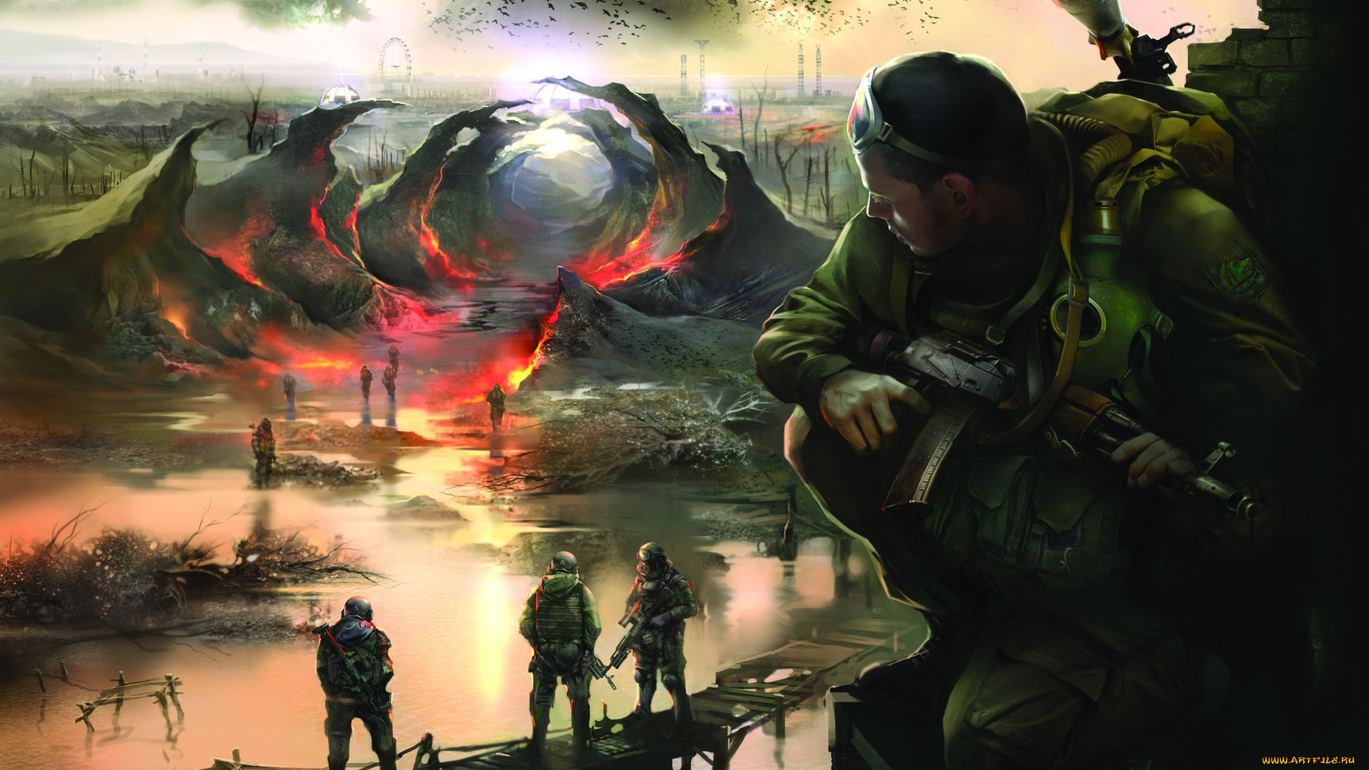 call, of, pripyat, видео, игры, аномалия