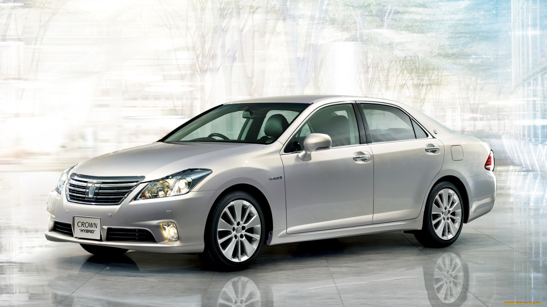 toyota, crown, hybrid, автомобили