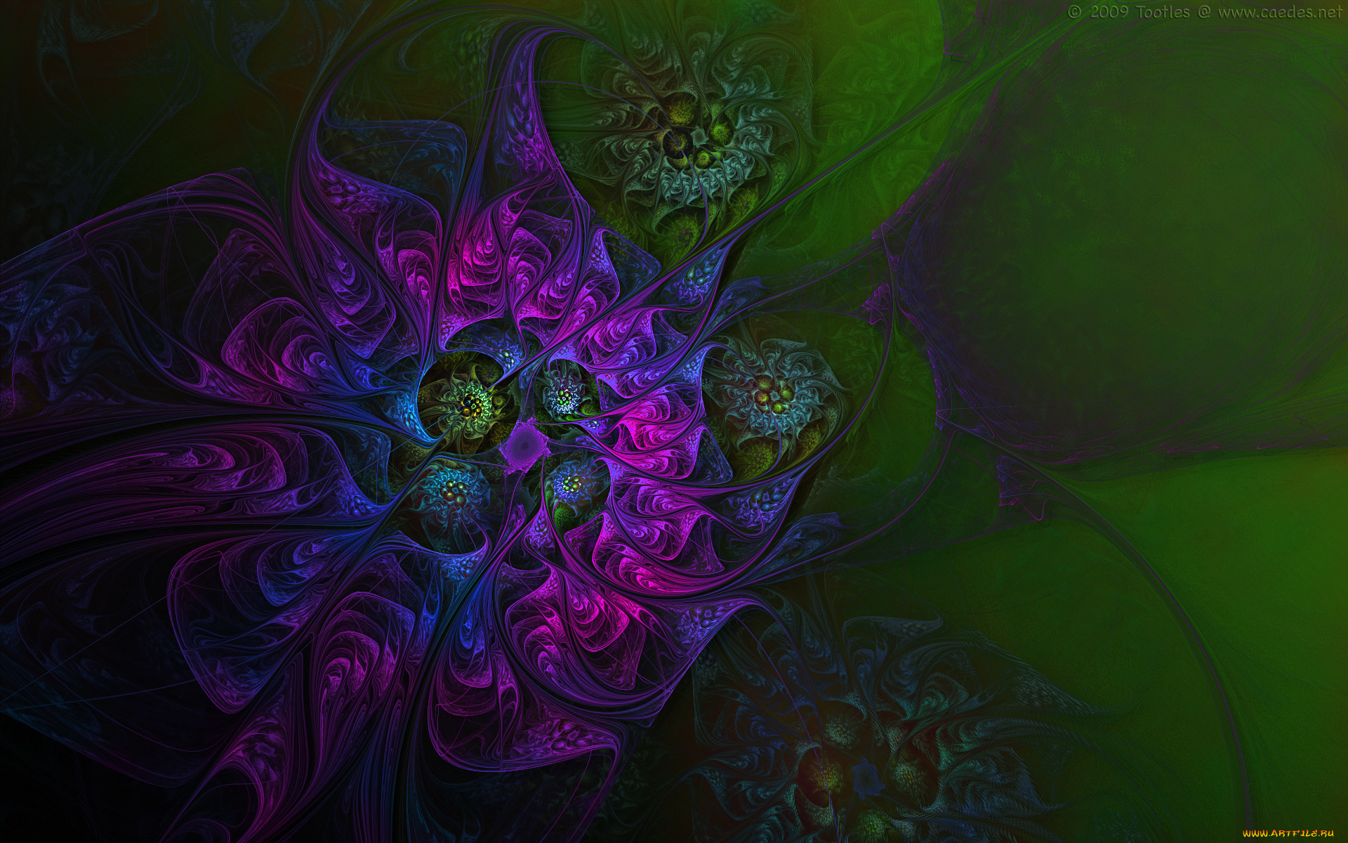 3д, графика, fractal, фракталы, узор