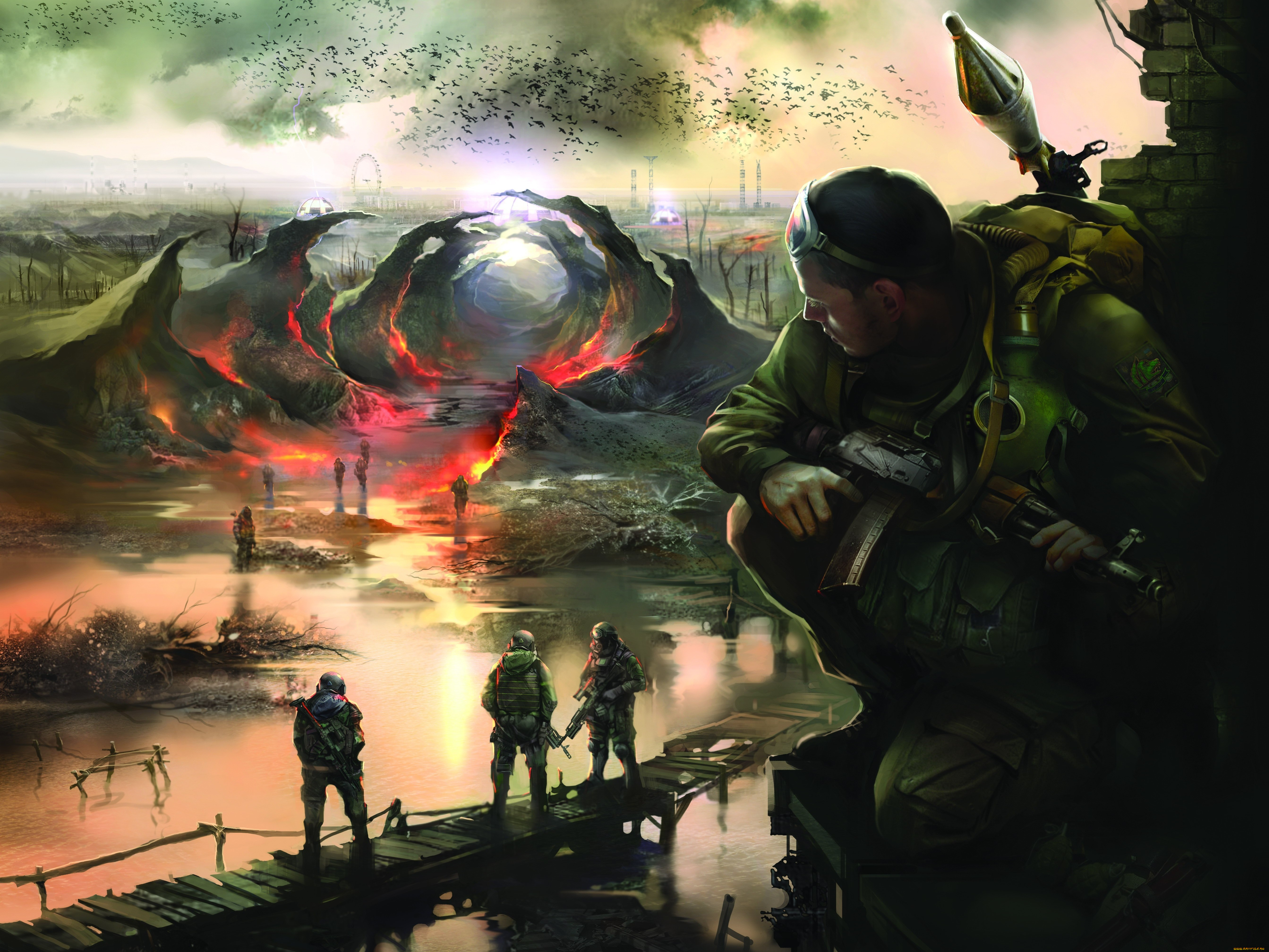 call, of, pripyat, видео, игры, аномалия