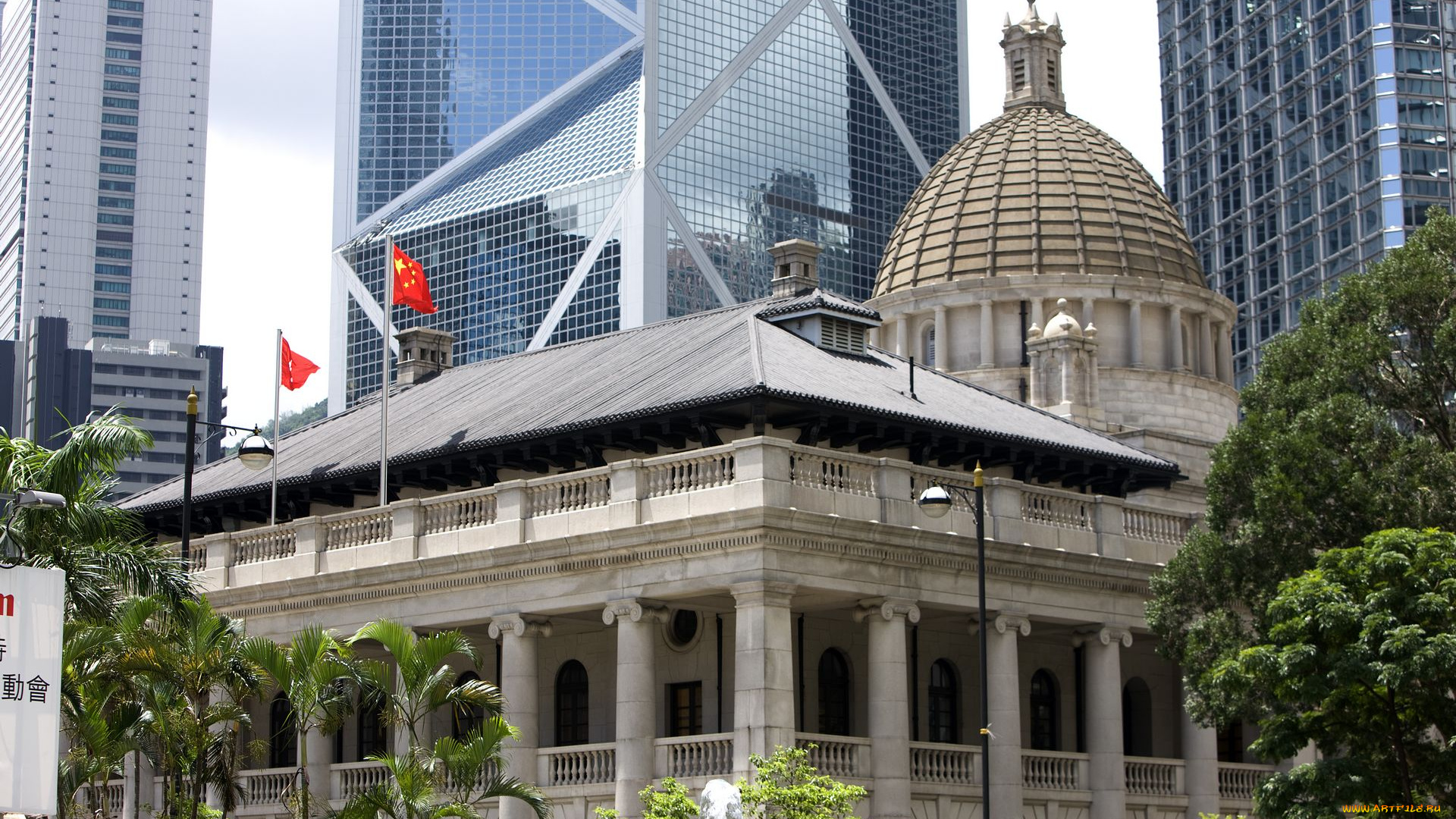 города, гонконг, китай