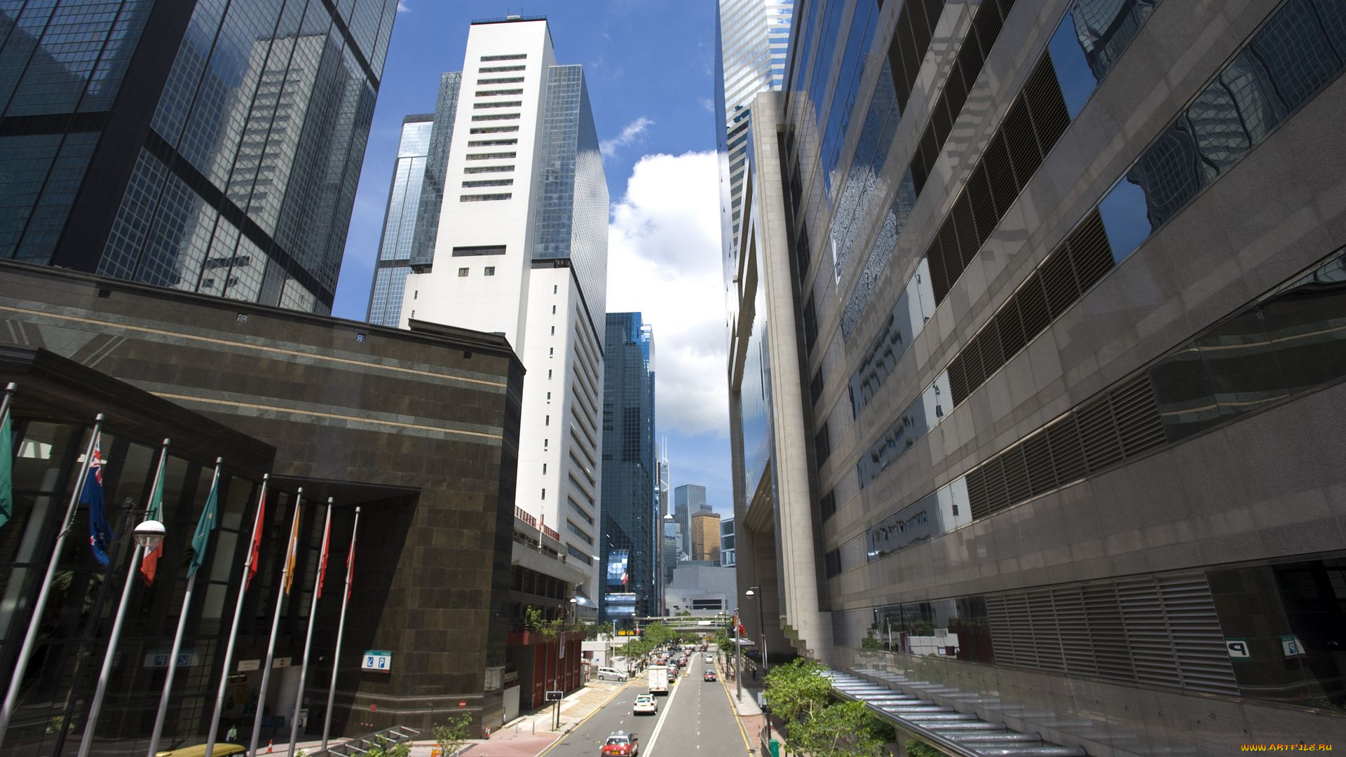 города, гонконг, китай