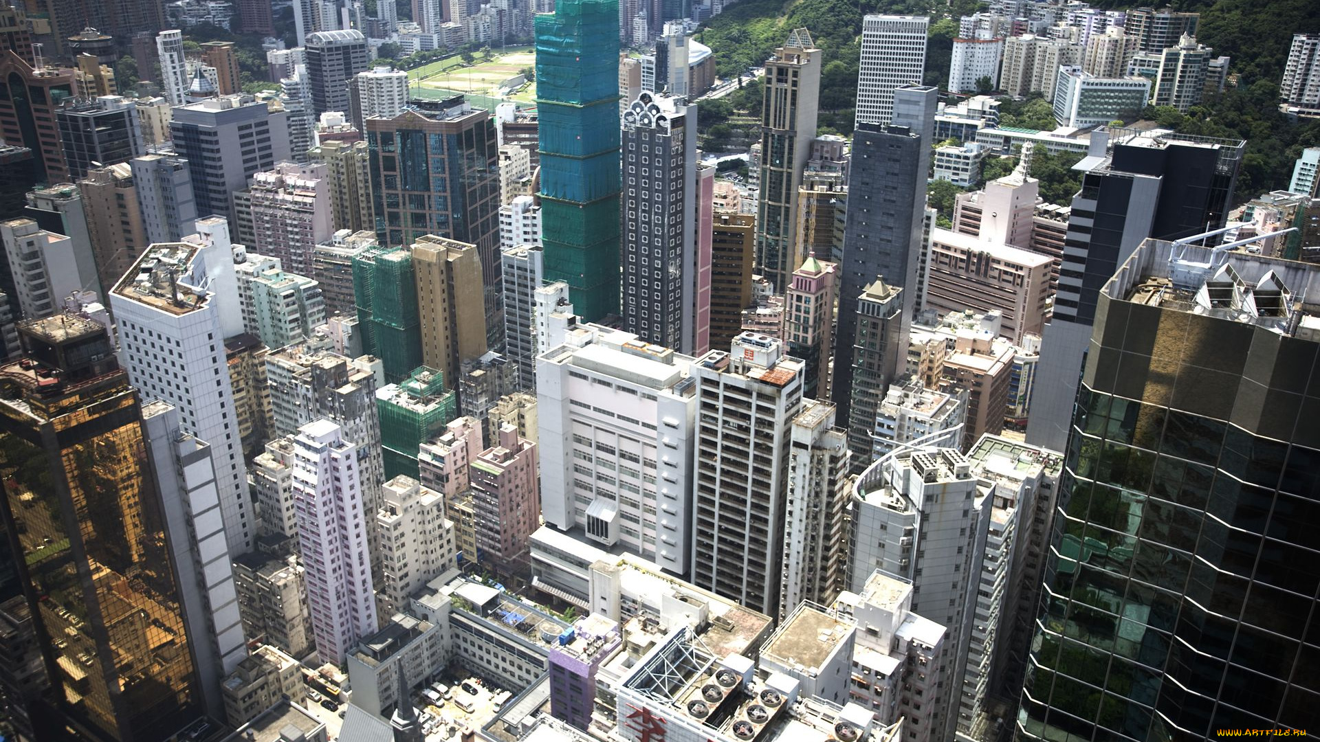 города, гонконг, китай