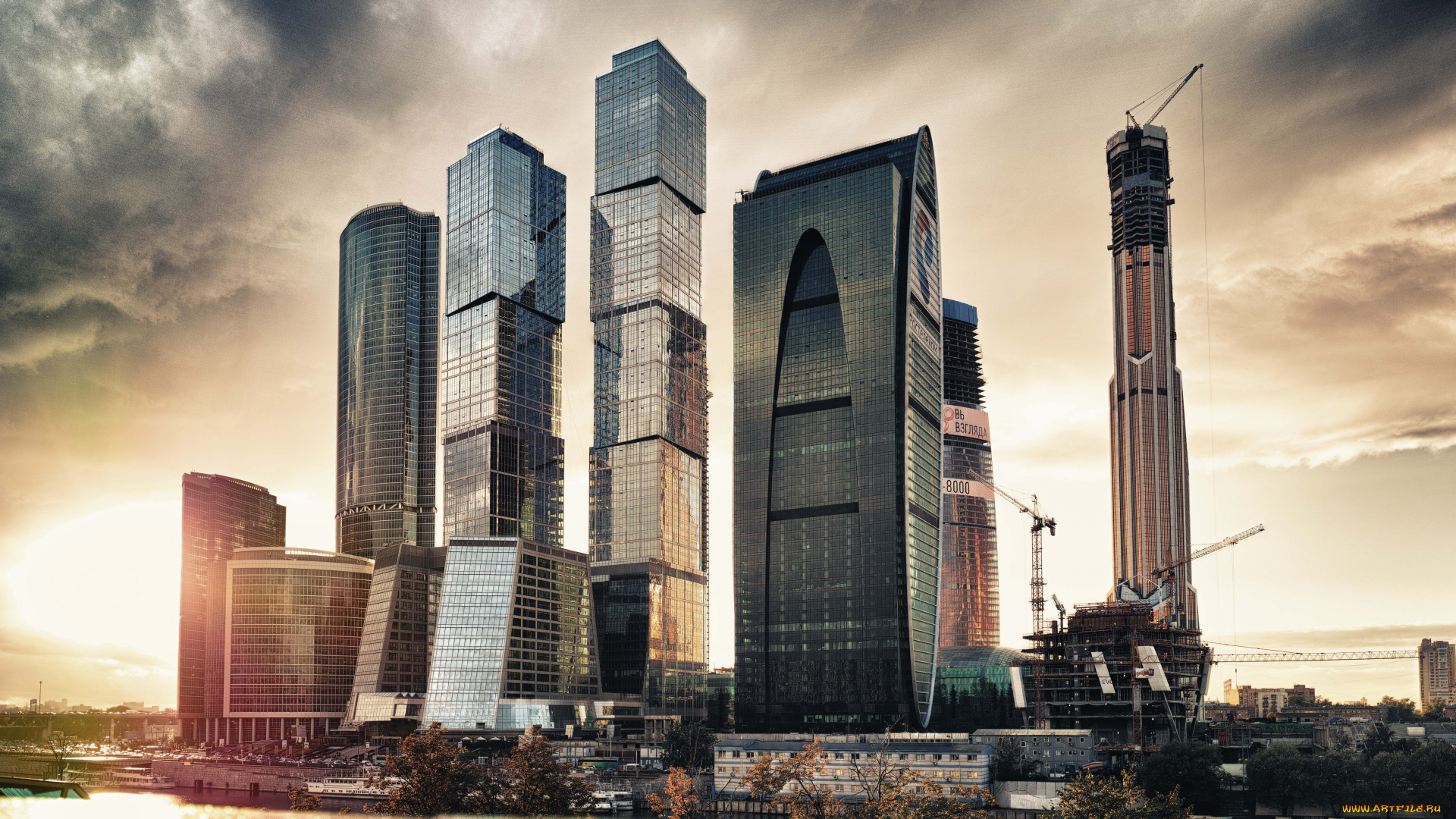 города, москва, россия, hdr, столица, россии