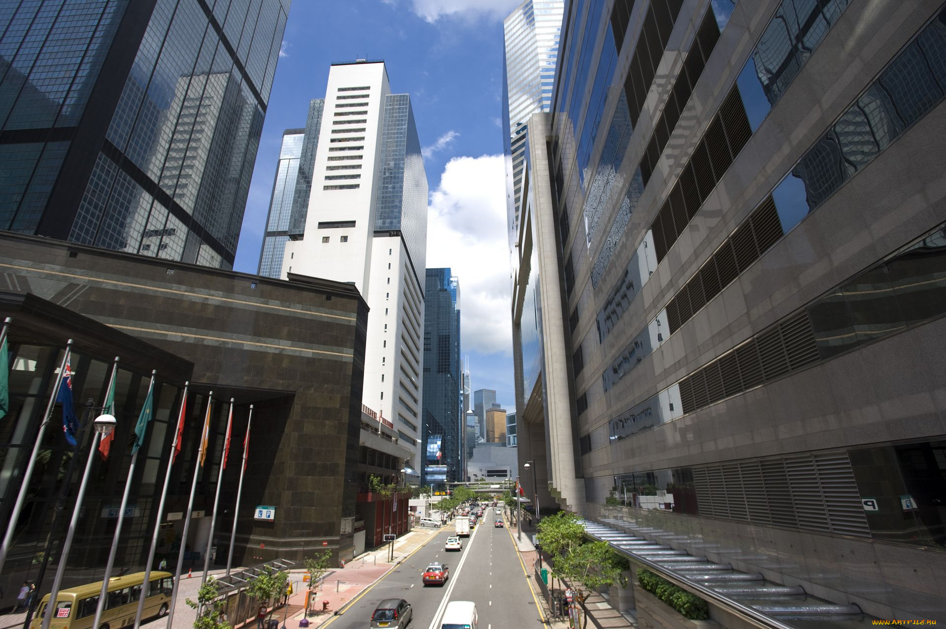 города, гонконг, китай