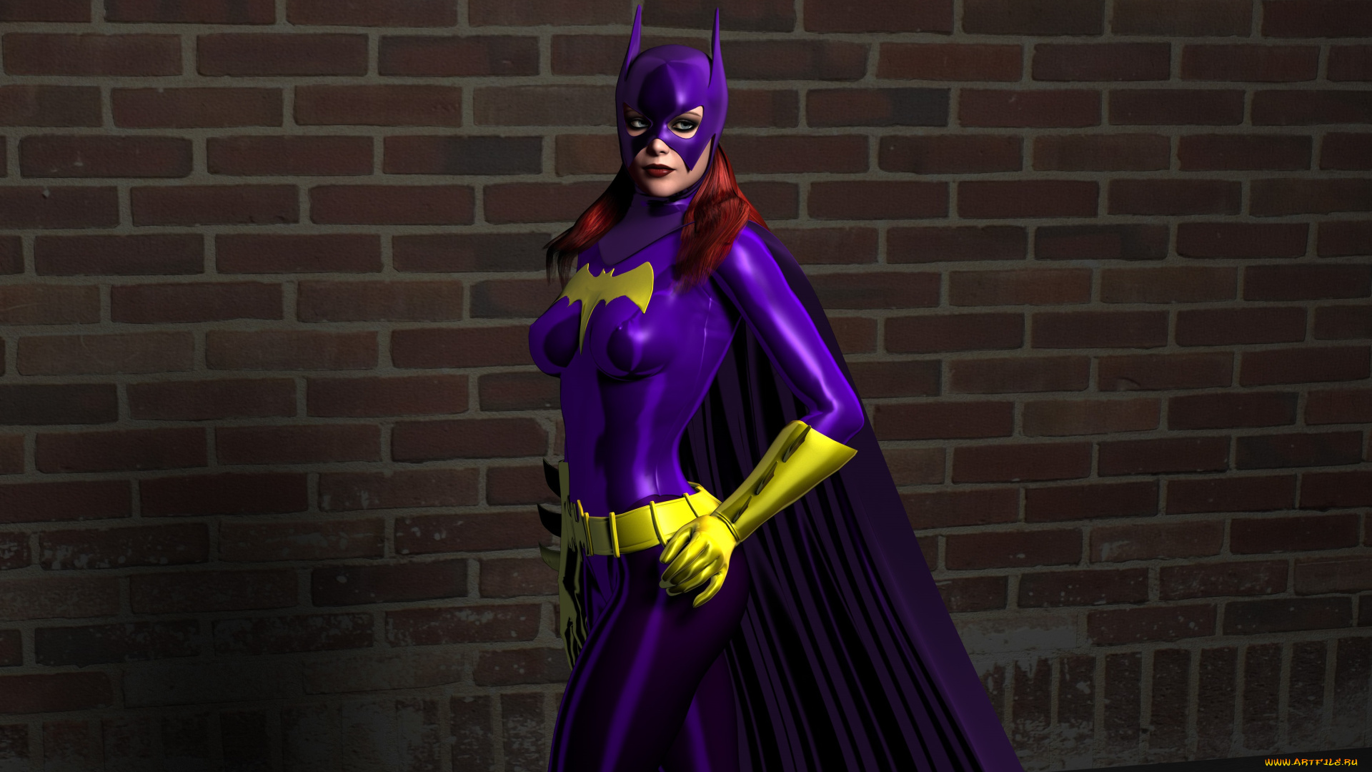 3д, графика, люди, , people, фон, взгляд, супермен, девушка