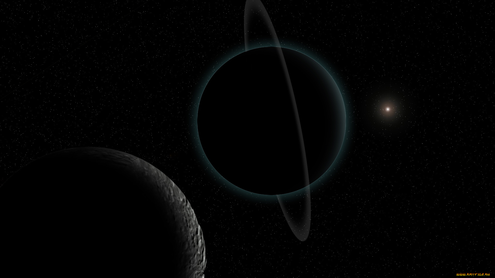 космос, арт, звезды, планеты