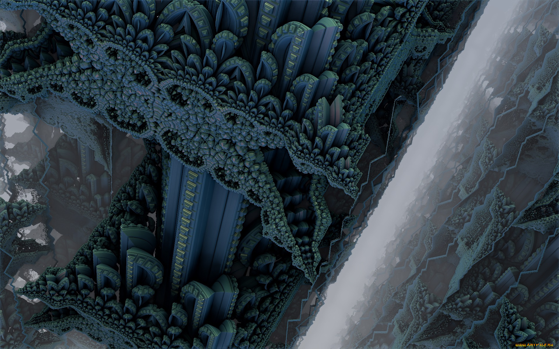 3д, графика, фракталы, , fractal, цвета, фон, узор