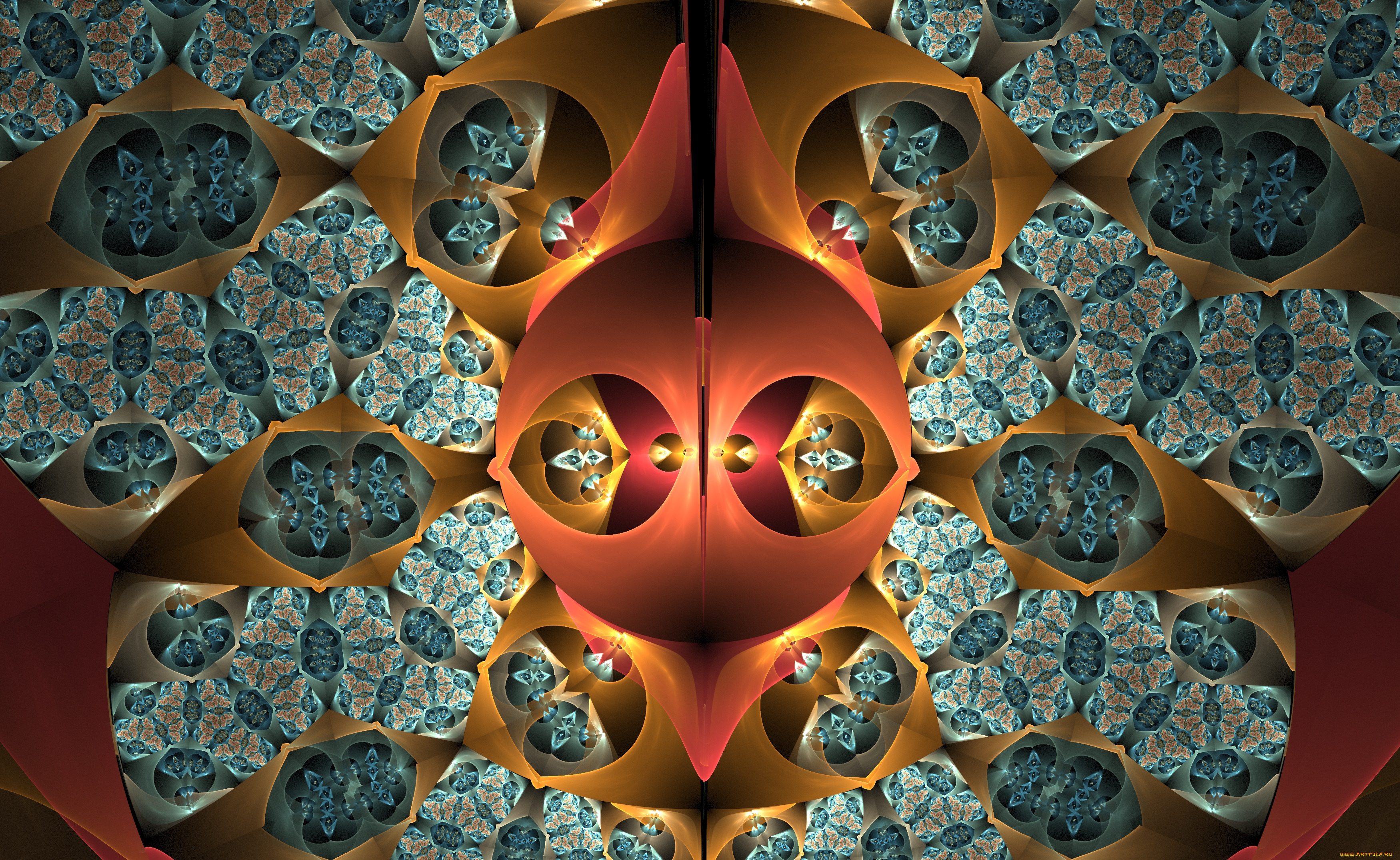 3д, графика, фракталы, , fractal, цвета, фон, узор