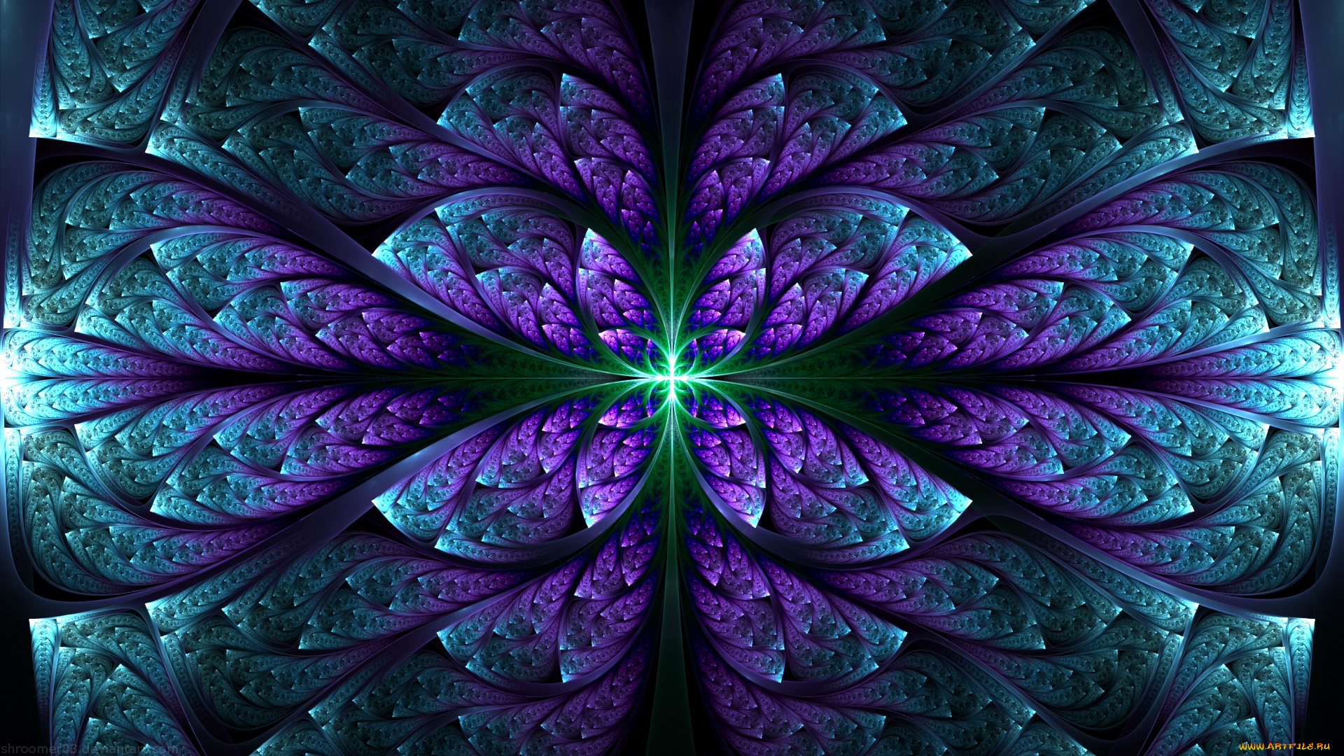 3д, графика, фракталы, , fractal, цвета, фон, узор