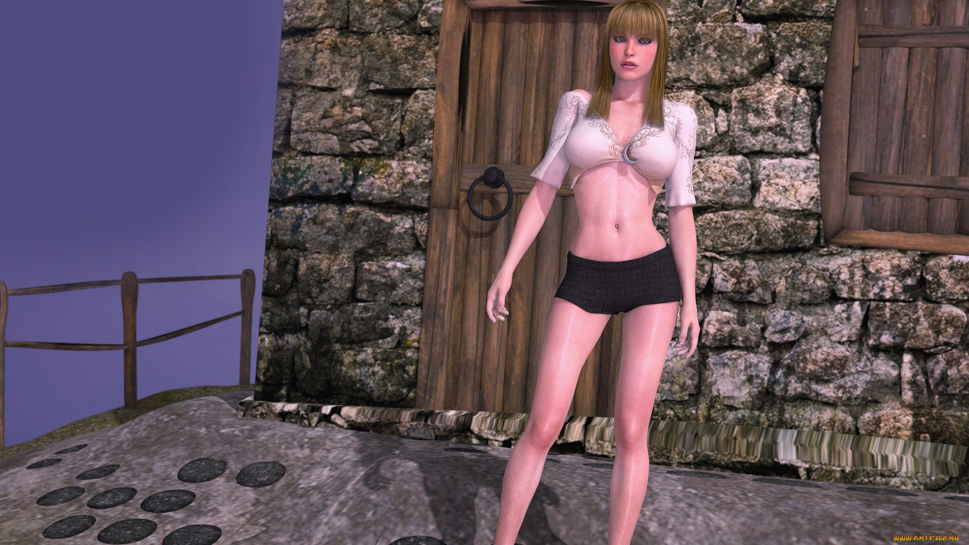 3д, графика, люди, , people, фон, взгляд, девушка