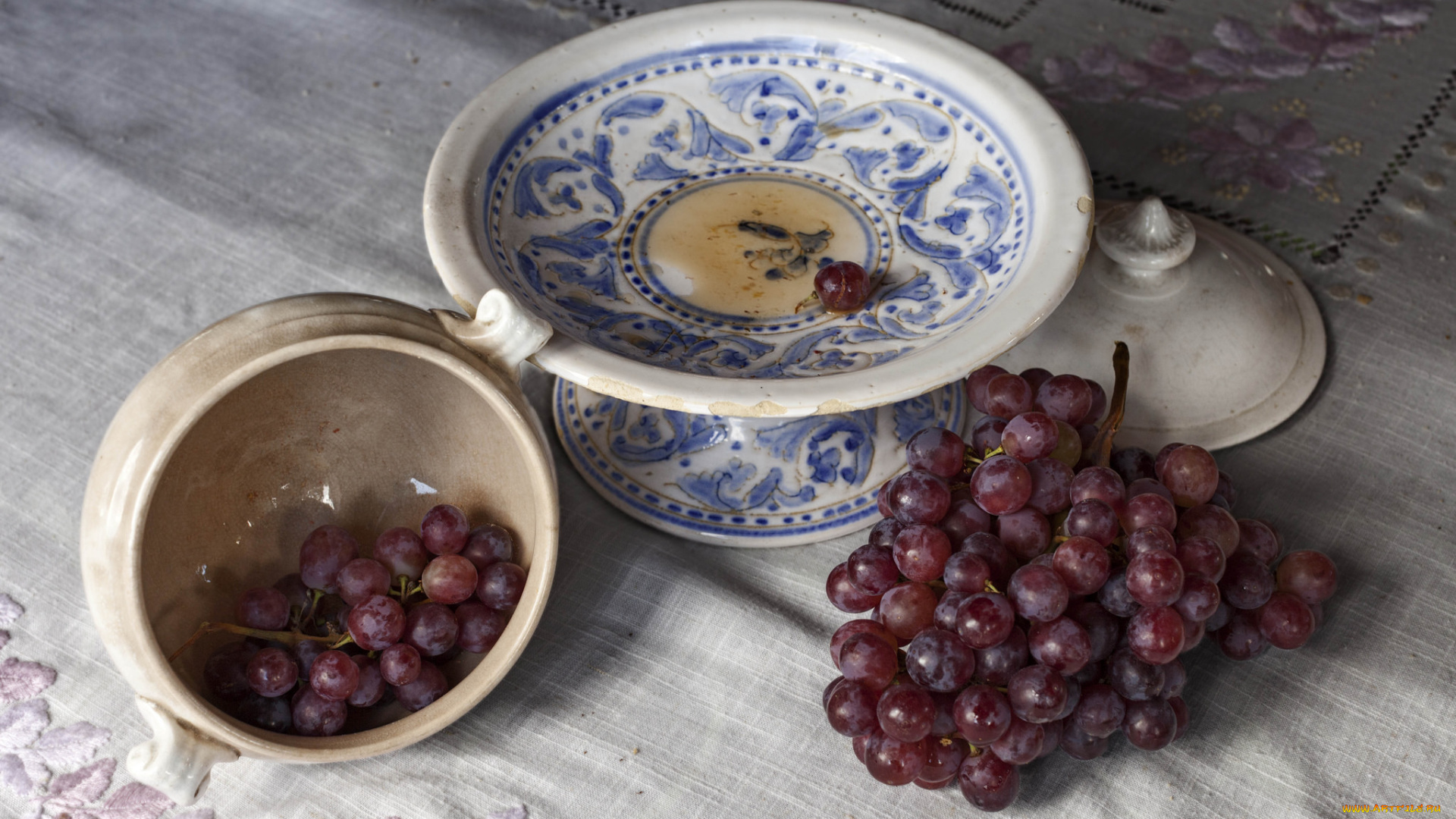 еда, виноград, ягоды