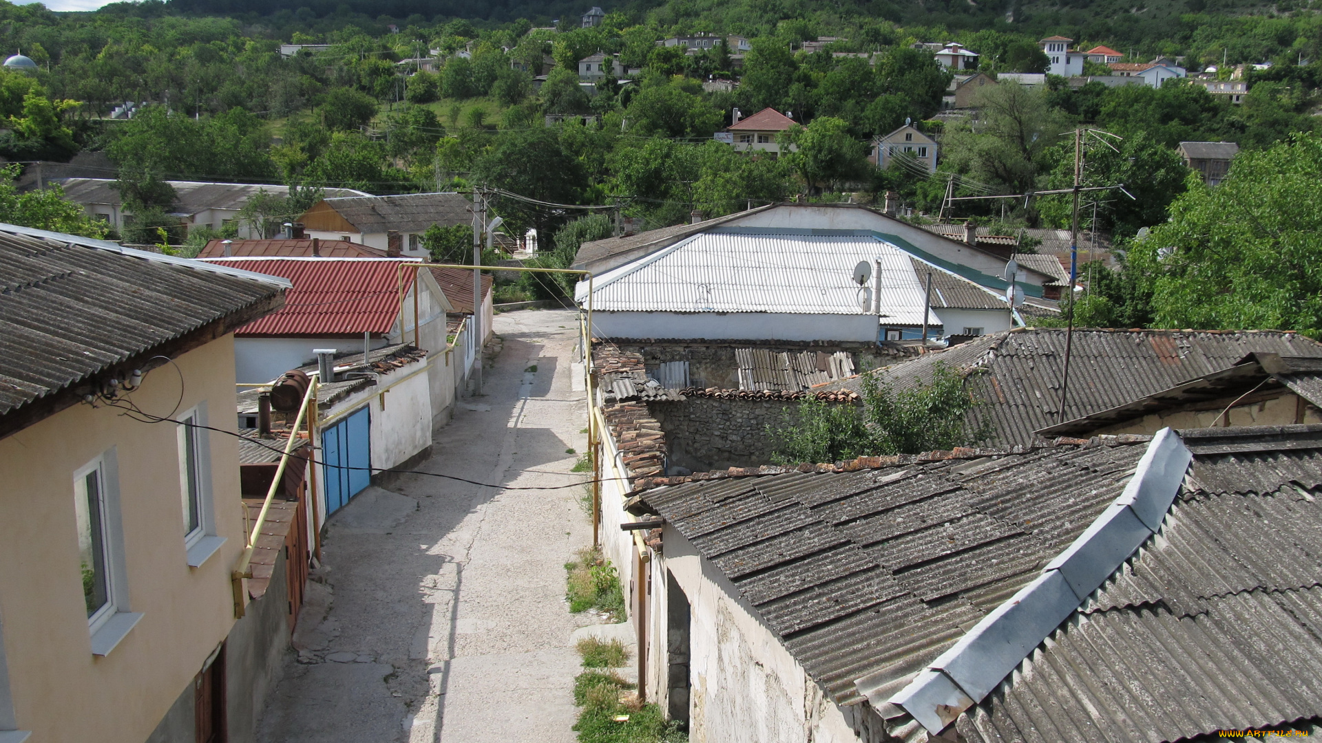 города, -, другое, крым, улица, часть, историческая, бахчисарай