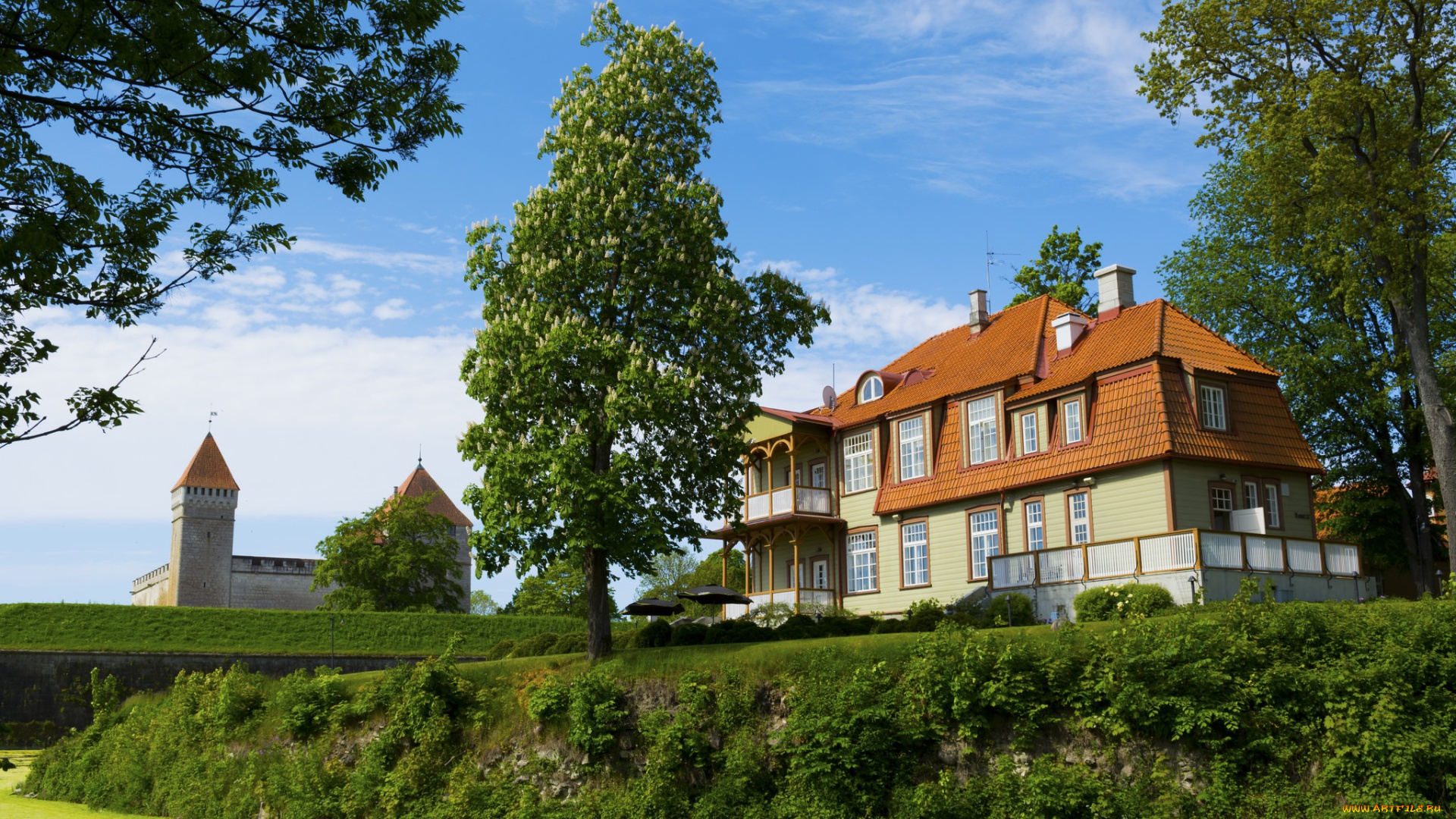 города, -, здания, , дома, дом, загородный