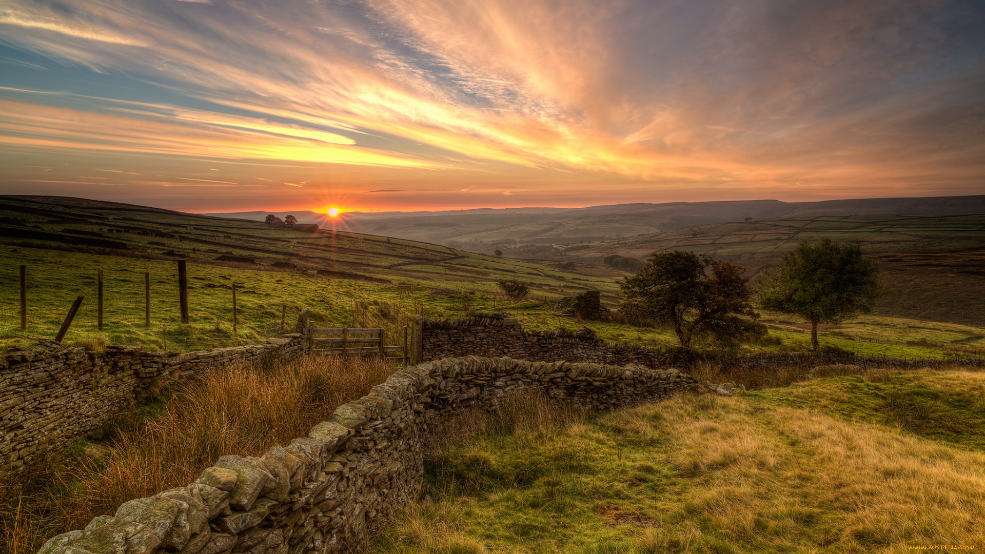 природа, восходы, закаты, рассвет