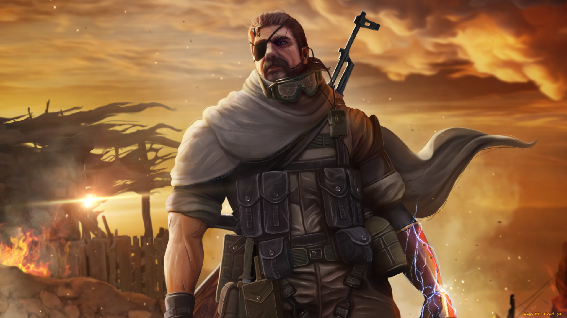 видео, игры, metal, gear, solid, v, , the, phantom, pain, action, the, phantom, pain, арт, боевик, шутер, metal, gear, solid, v