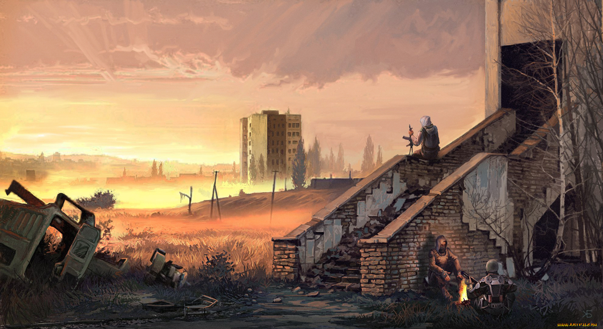 видео, игры, закат