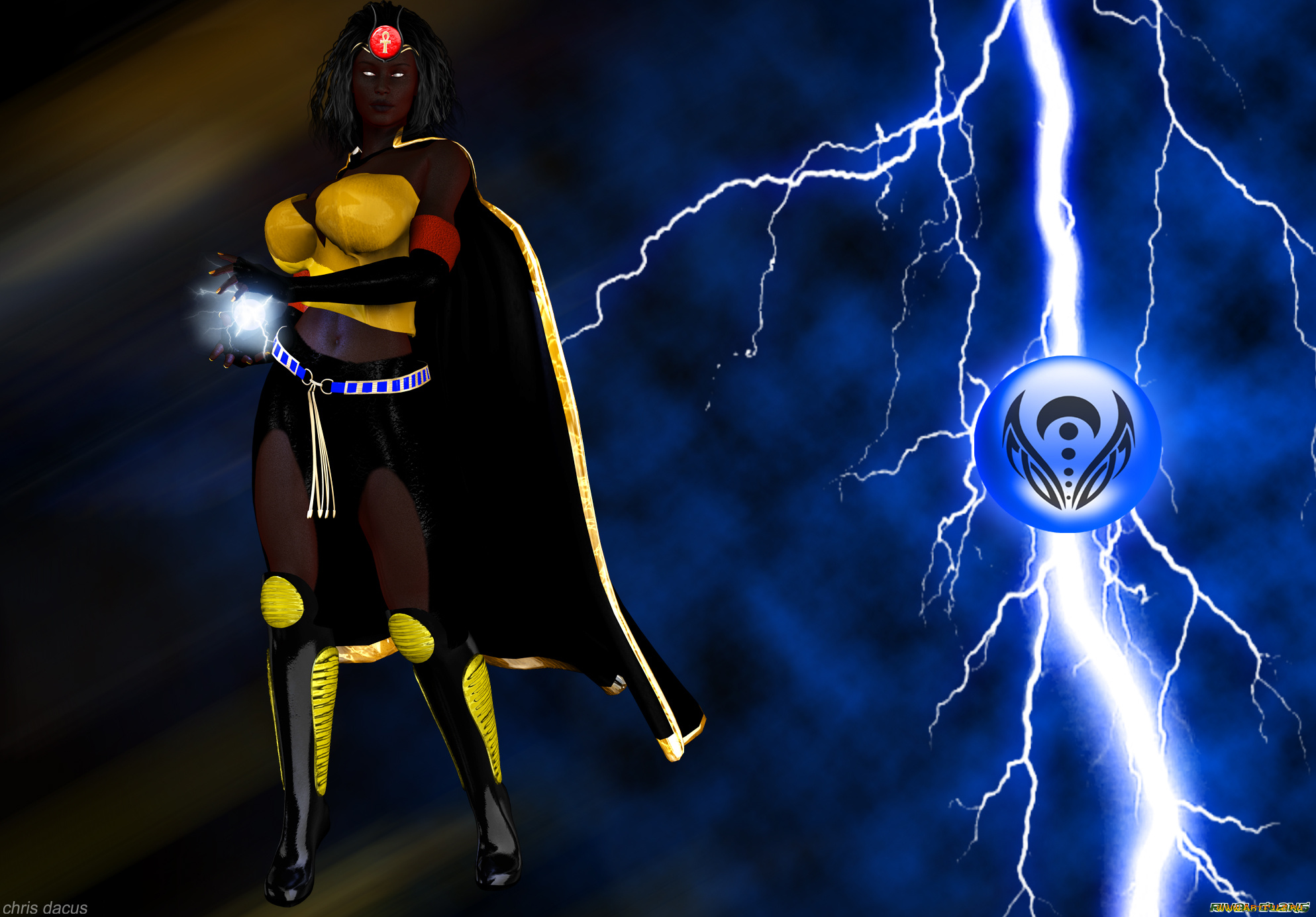 3д, графика, фантазия, , fantasy, девушка, взгляд, фон, магия