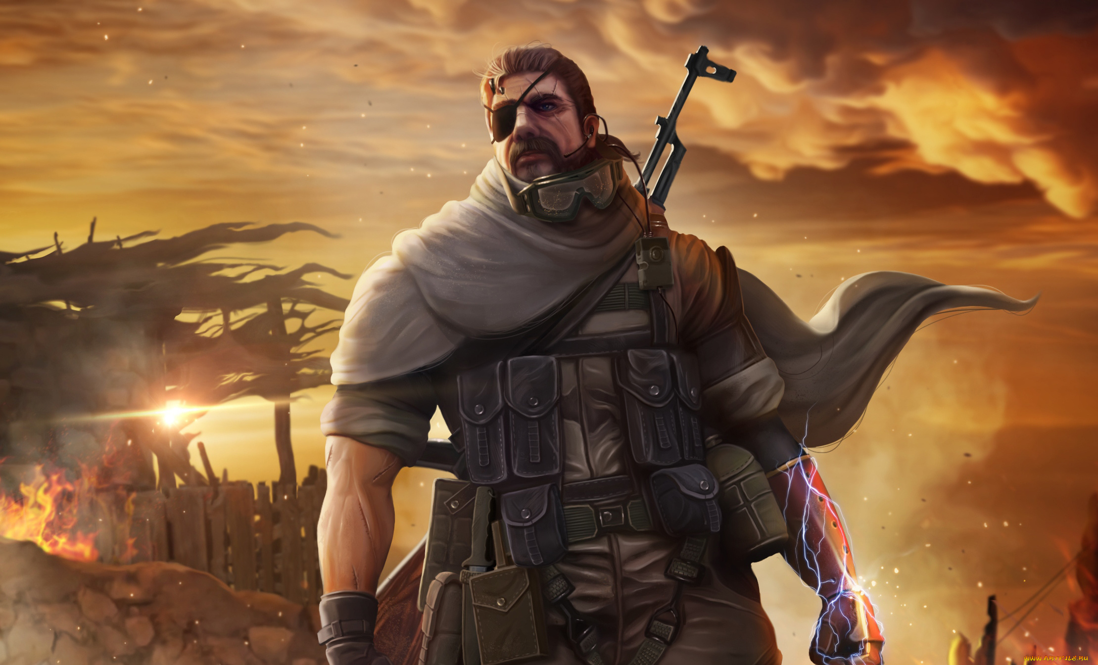 видео, игры, metal, gear, solid, v, , the, phantom, pain, action, the, phantom, pain, арт, боевик, шутер, metal, gear, solid, v