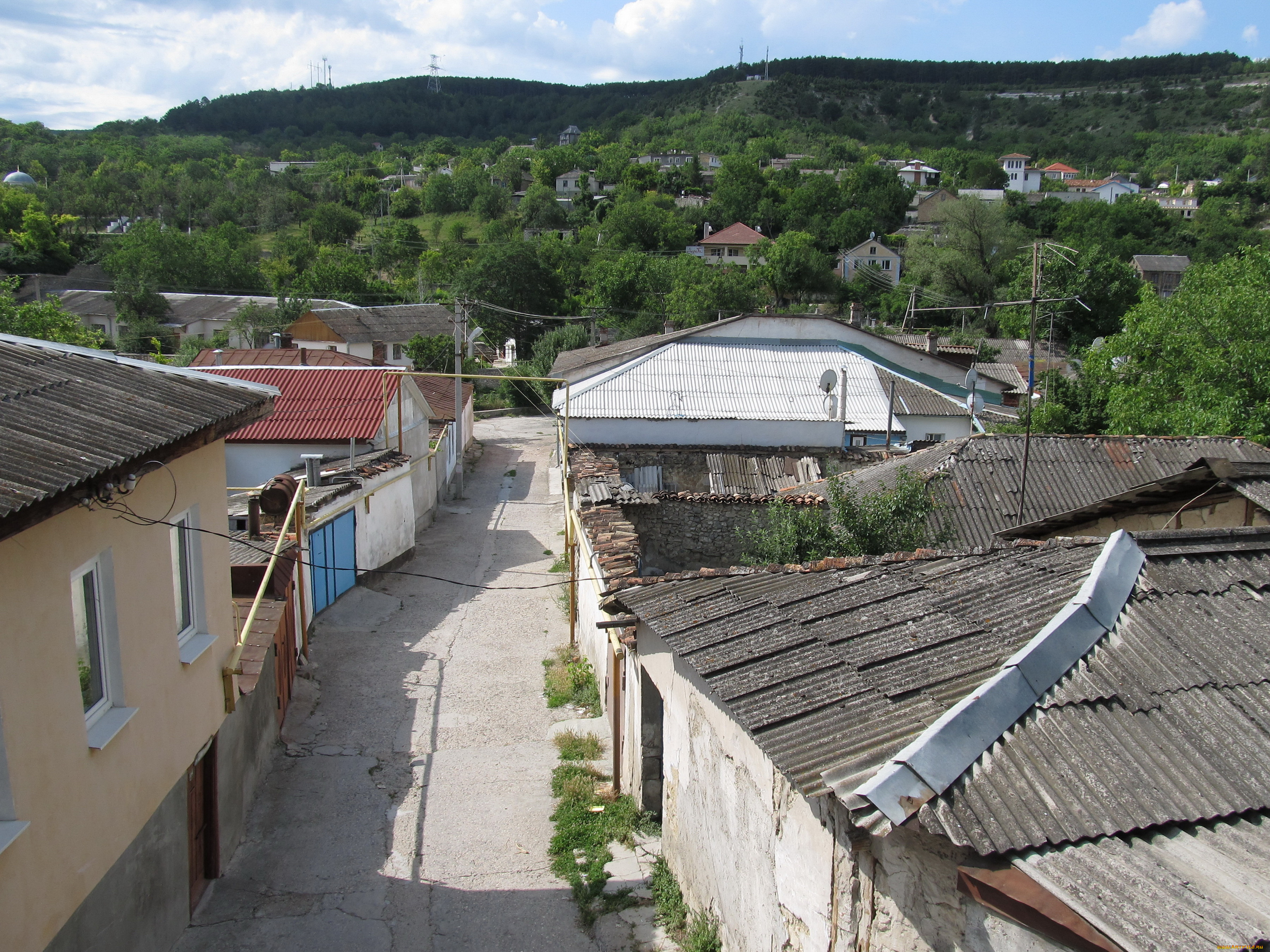 города, -, другое, крым, улица, часть, историческая, бахчисарай