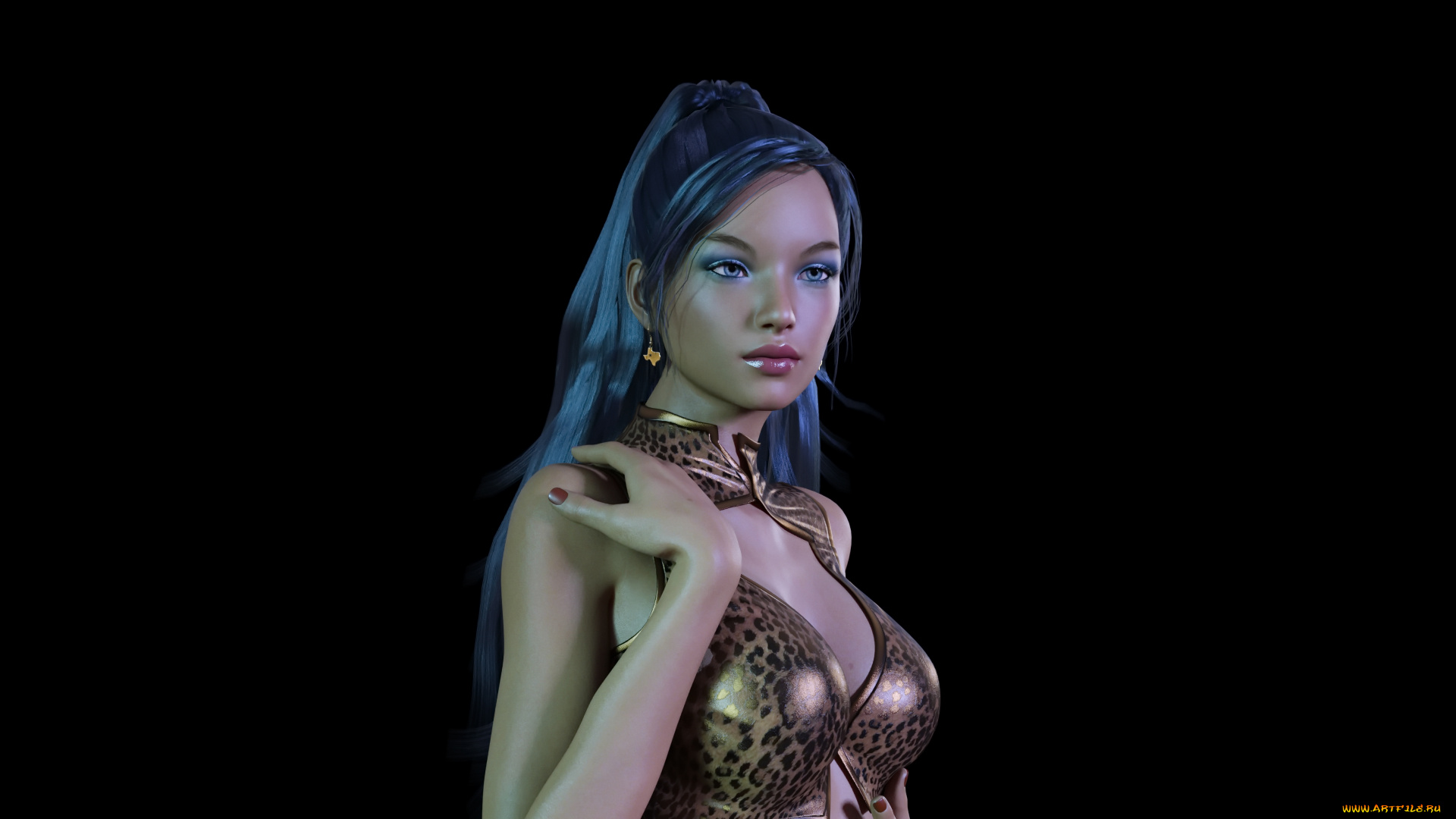 3д, графика, люди, , people, фон, взгляд, девушка