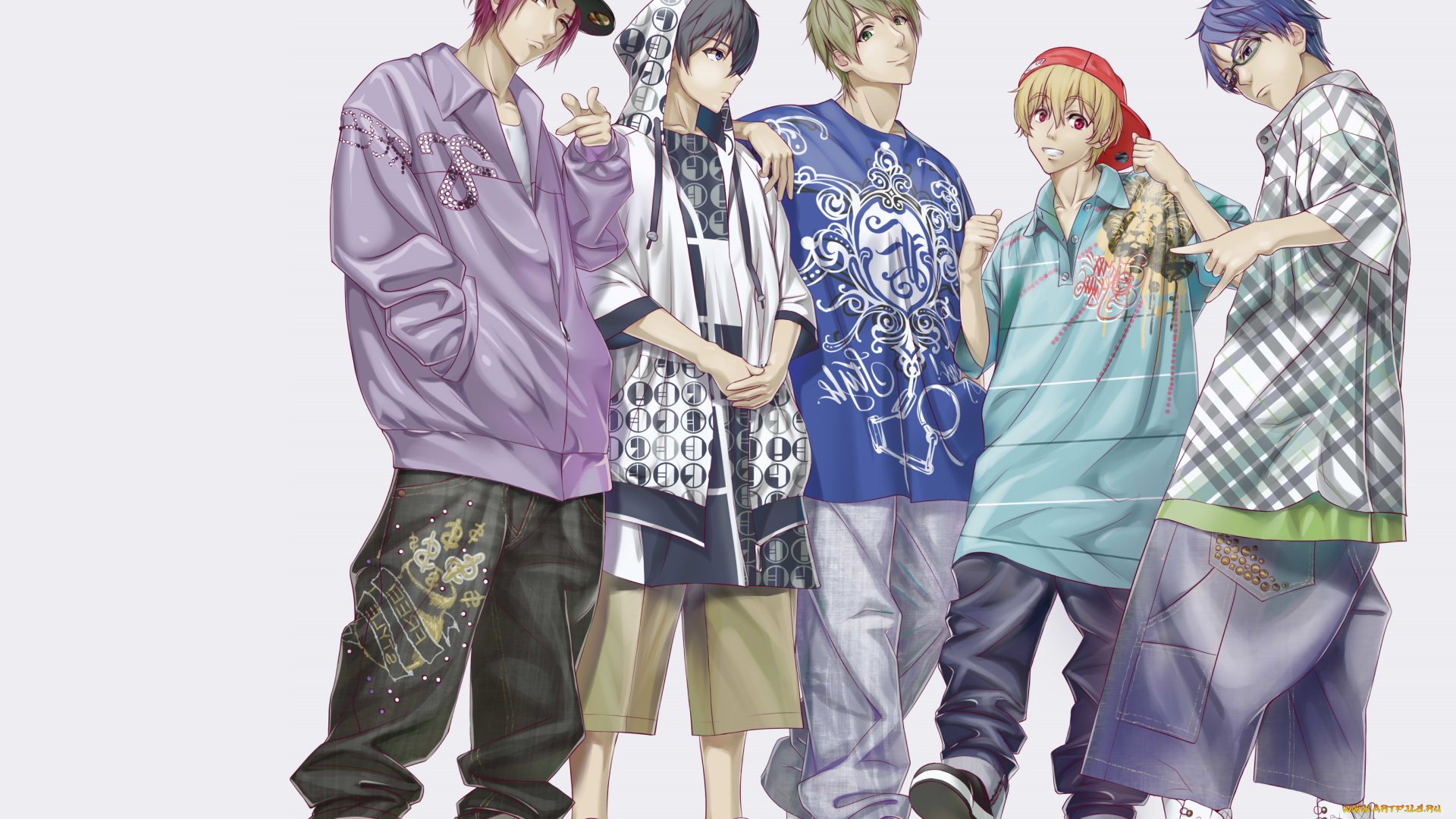 аниме, free, парни