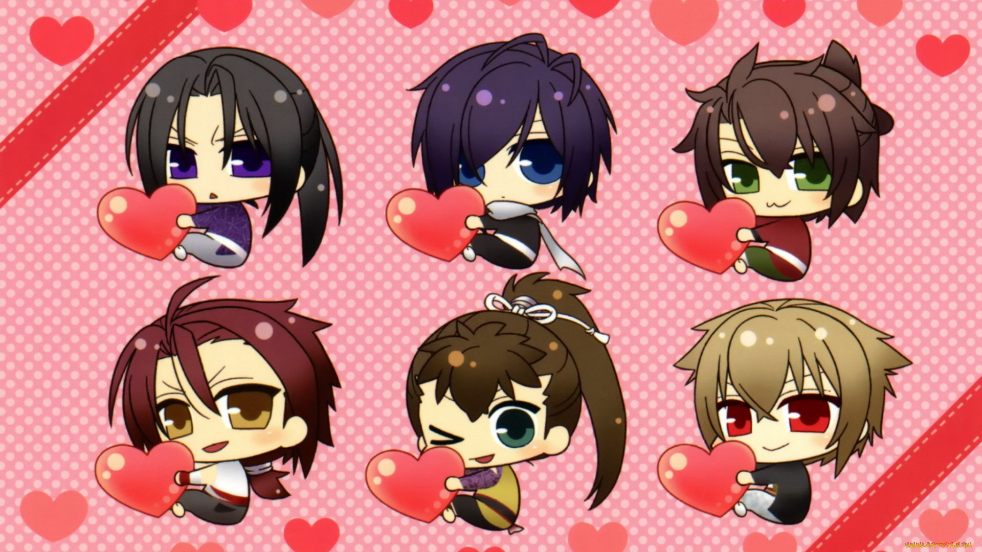 аниме, hakuouki, shinsengumi, kitan