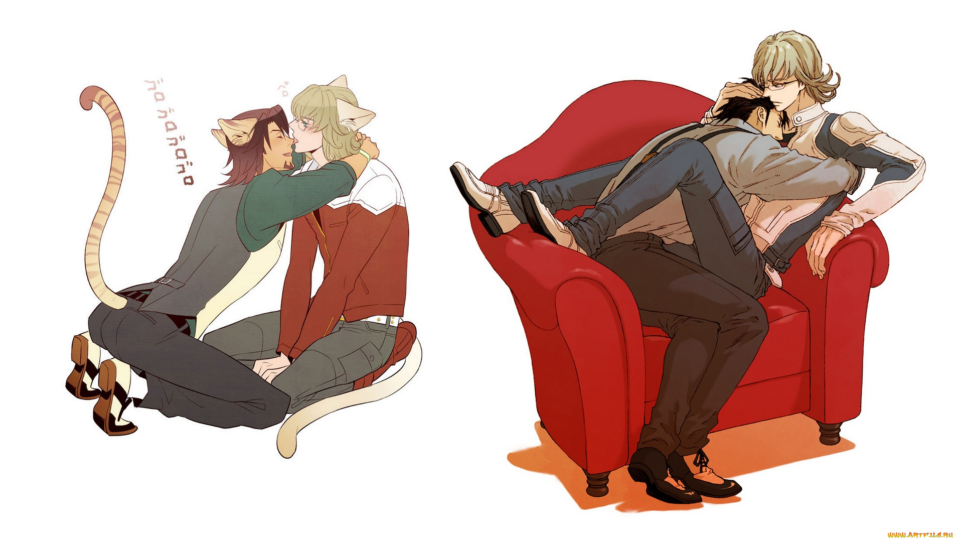 аниме, tiger, and, bunny, барнаби, котецу