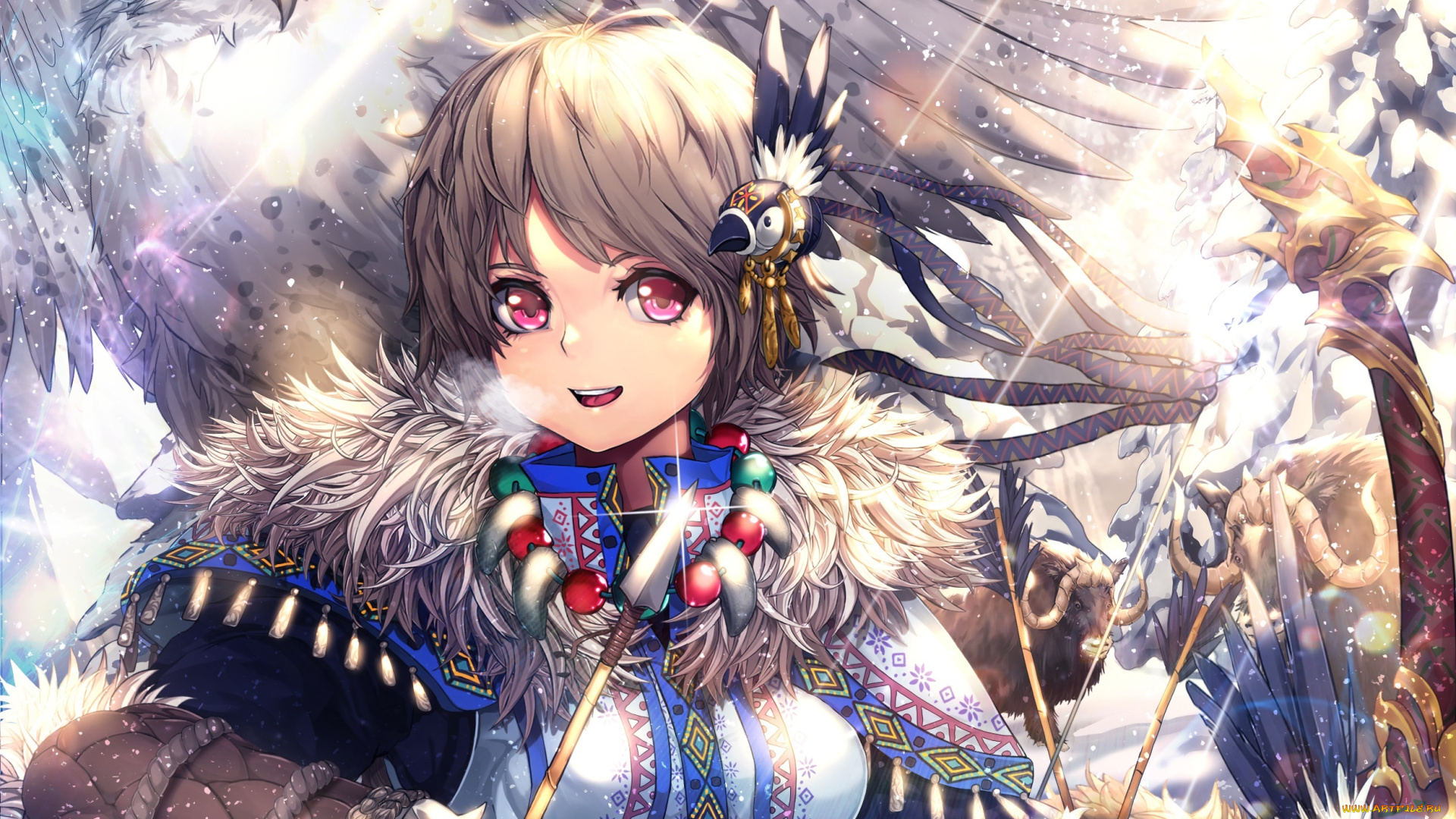 аниме, животные, , существа, beluga, dolphin