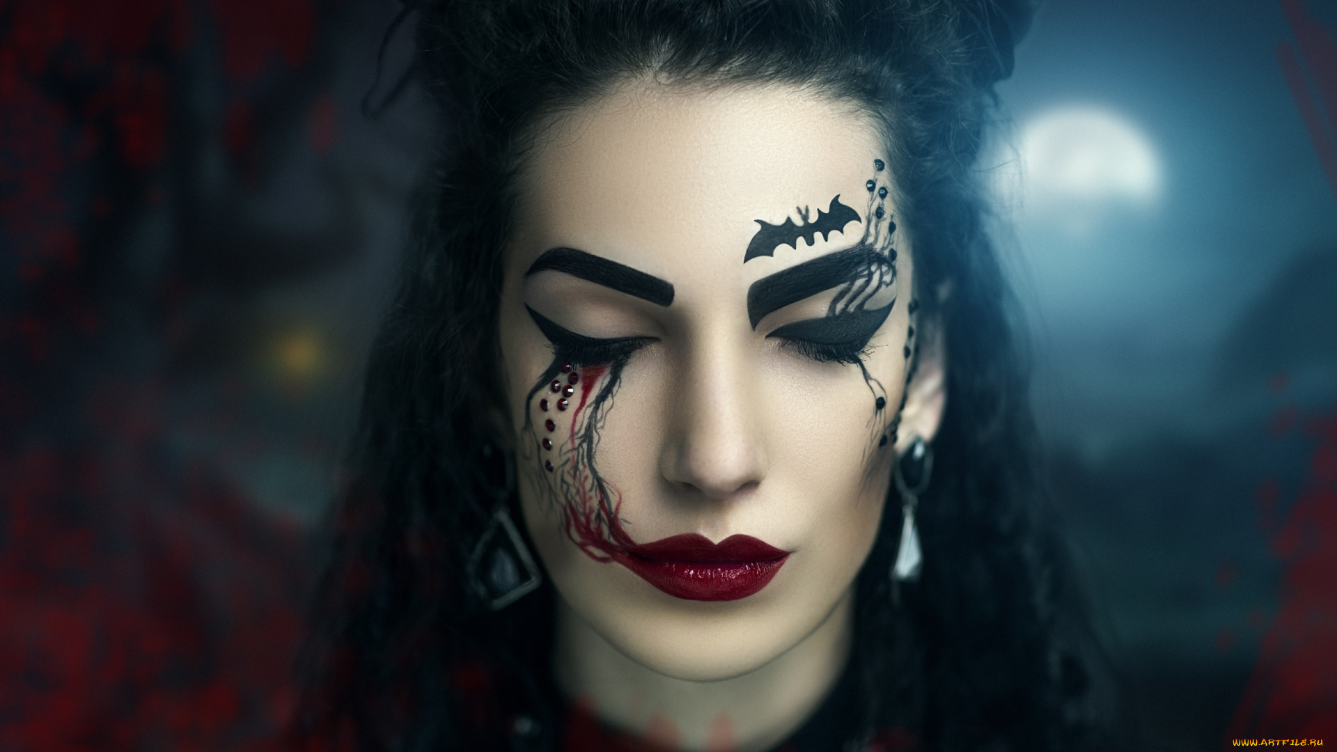 разное, маски, , карнавальные, костюмы, косметика, хэллоуин, праздник, мэйкап, makeup, лицо, макияж, девушка