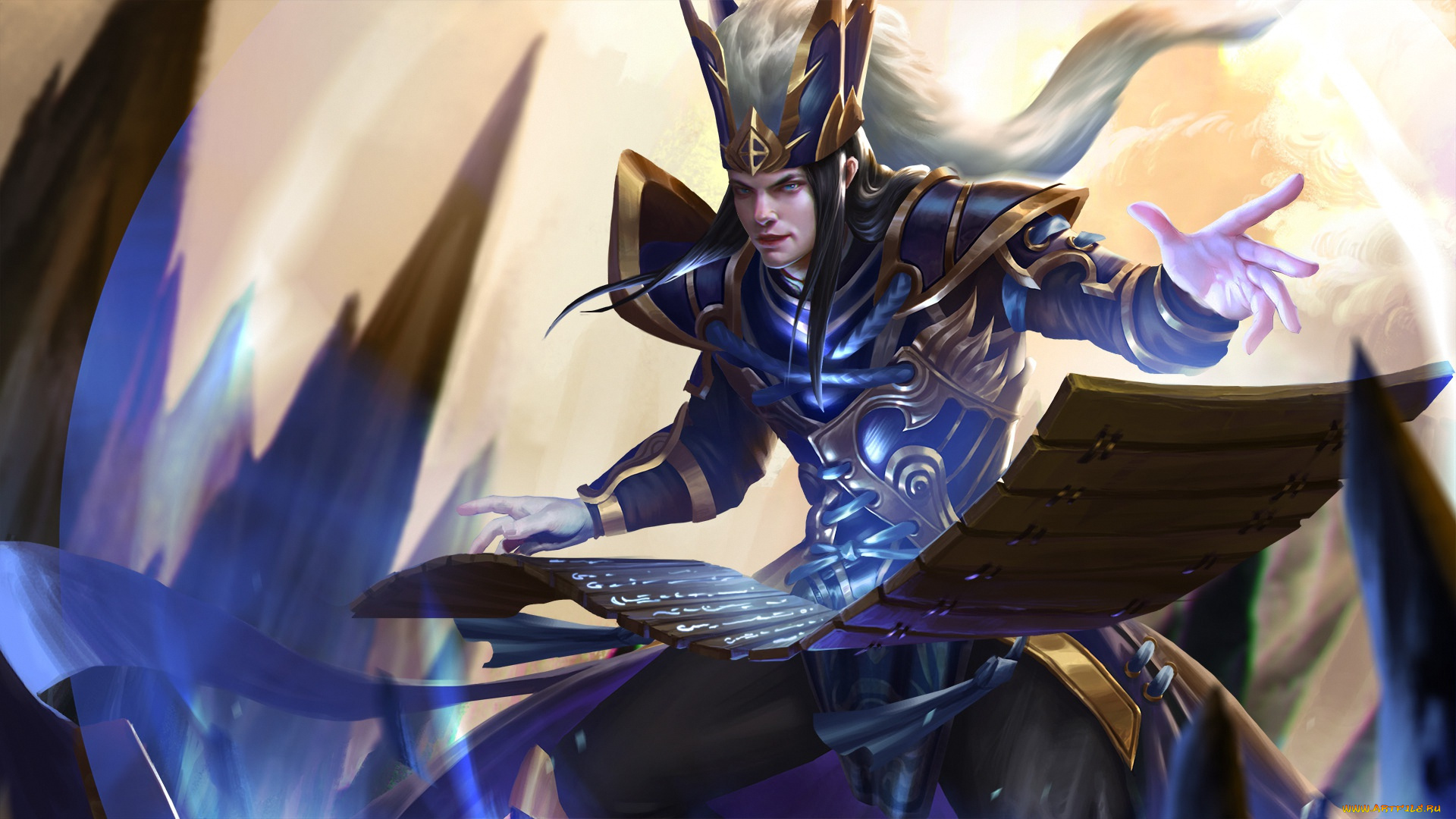 видео, игры, heroes, of, newerth, мужчина, heroes, of, newerth, маг, vindicator, si, ma, yi, hon, art