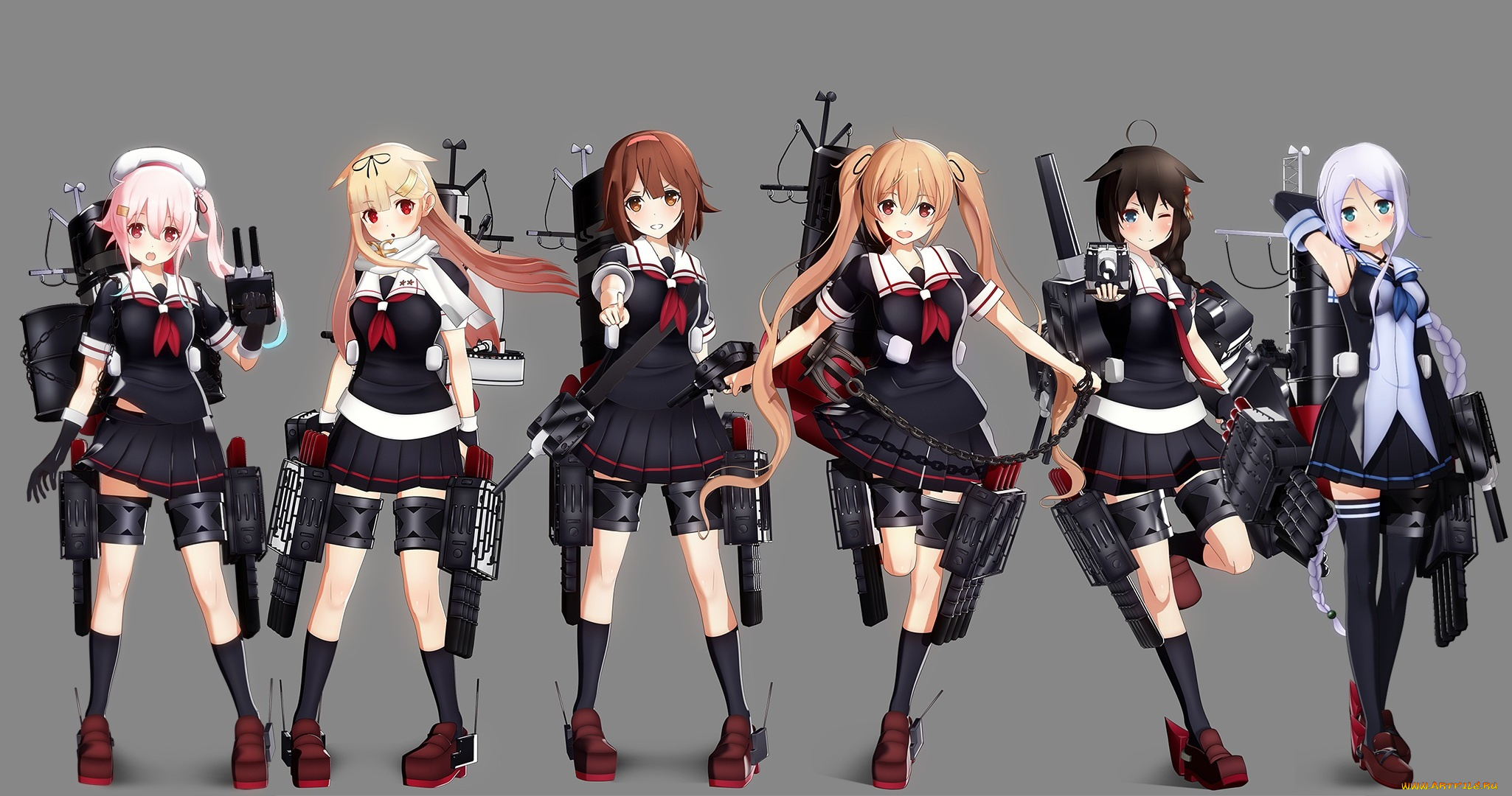 аниме, kantai, collection, kantai, collection