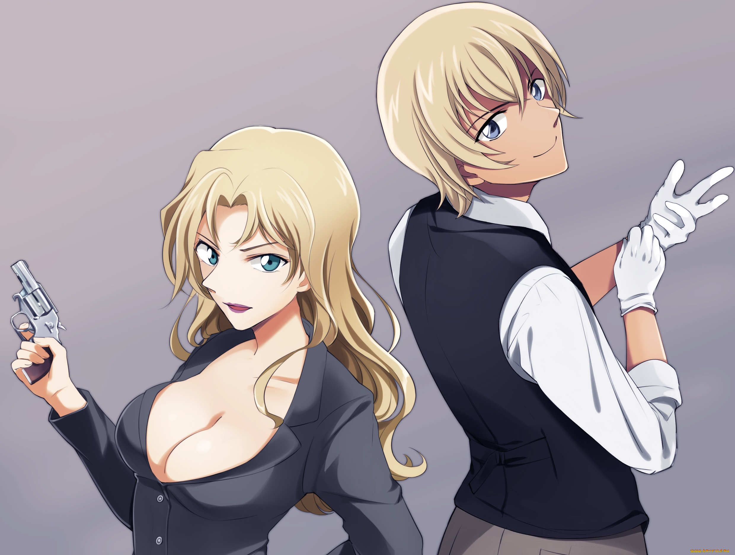 аниме, detective, conan, , magic, kaito, детектив, конан