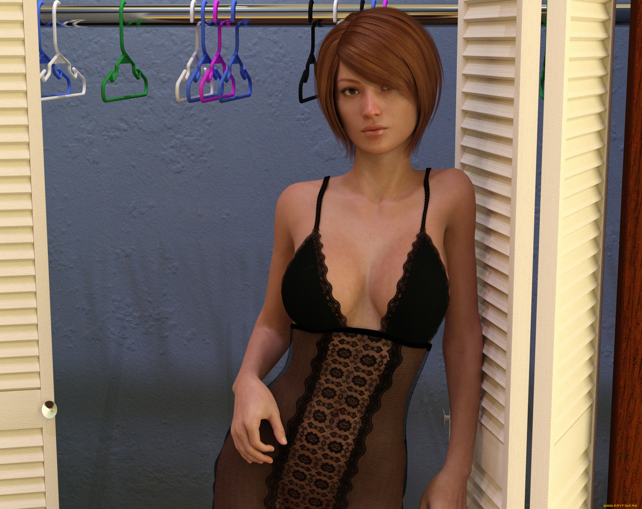 3д, графика, люди, , people, фон, взгляд, девушка