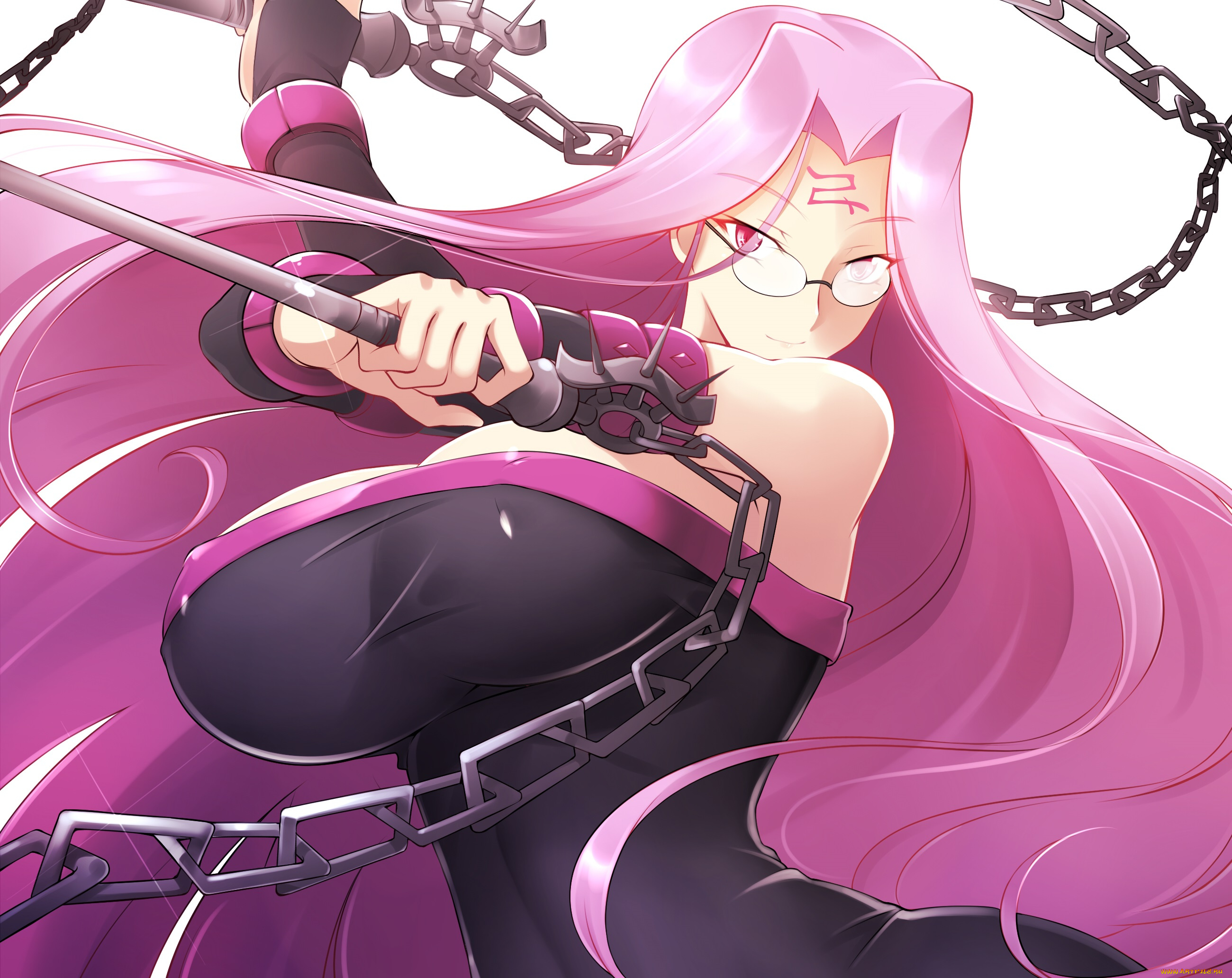 аниме, fate, stay, night, rider