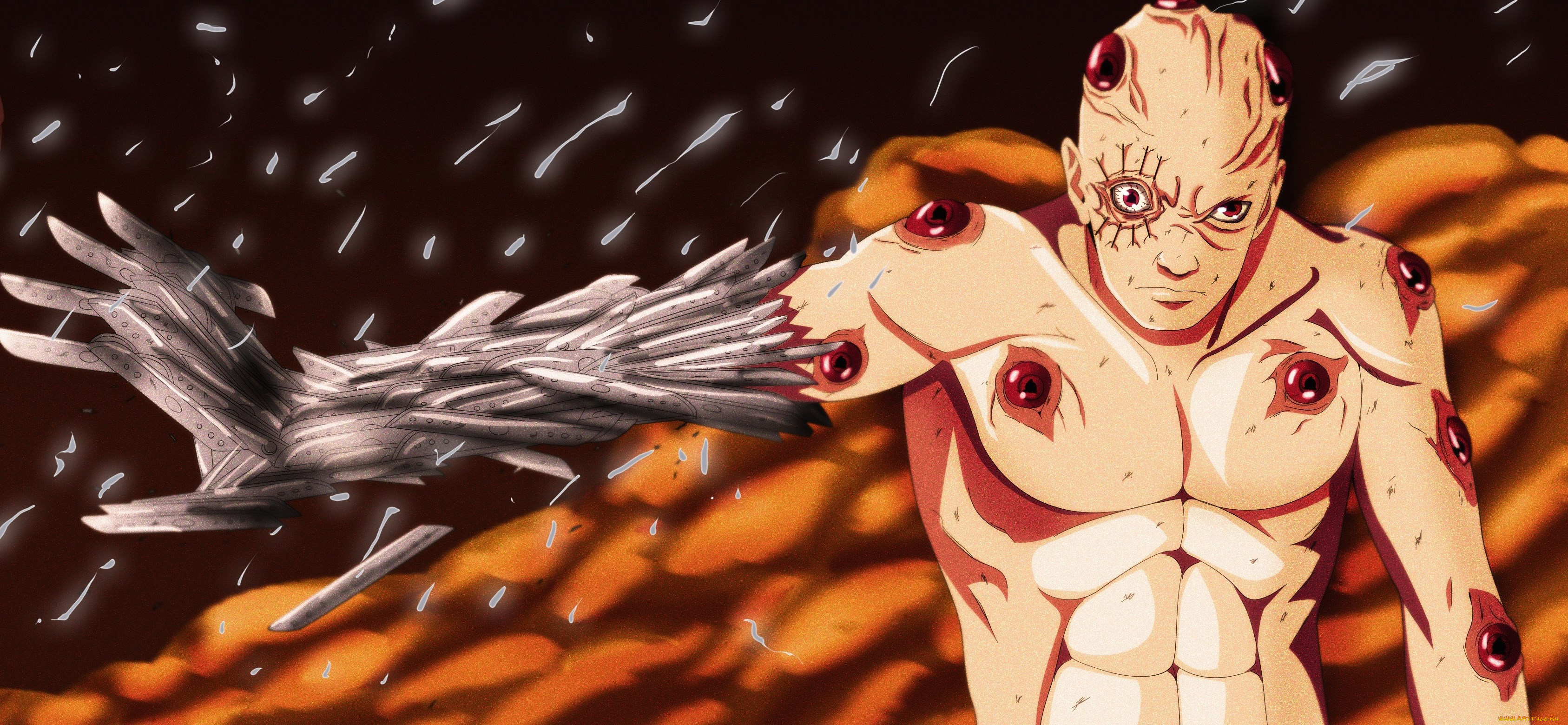 аниме, naruto, мужик, глаза