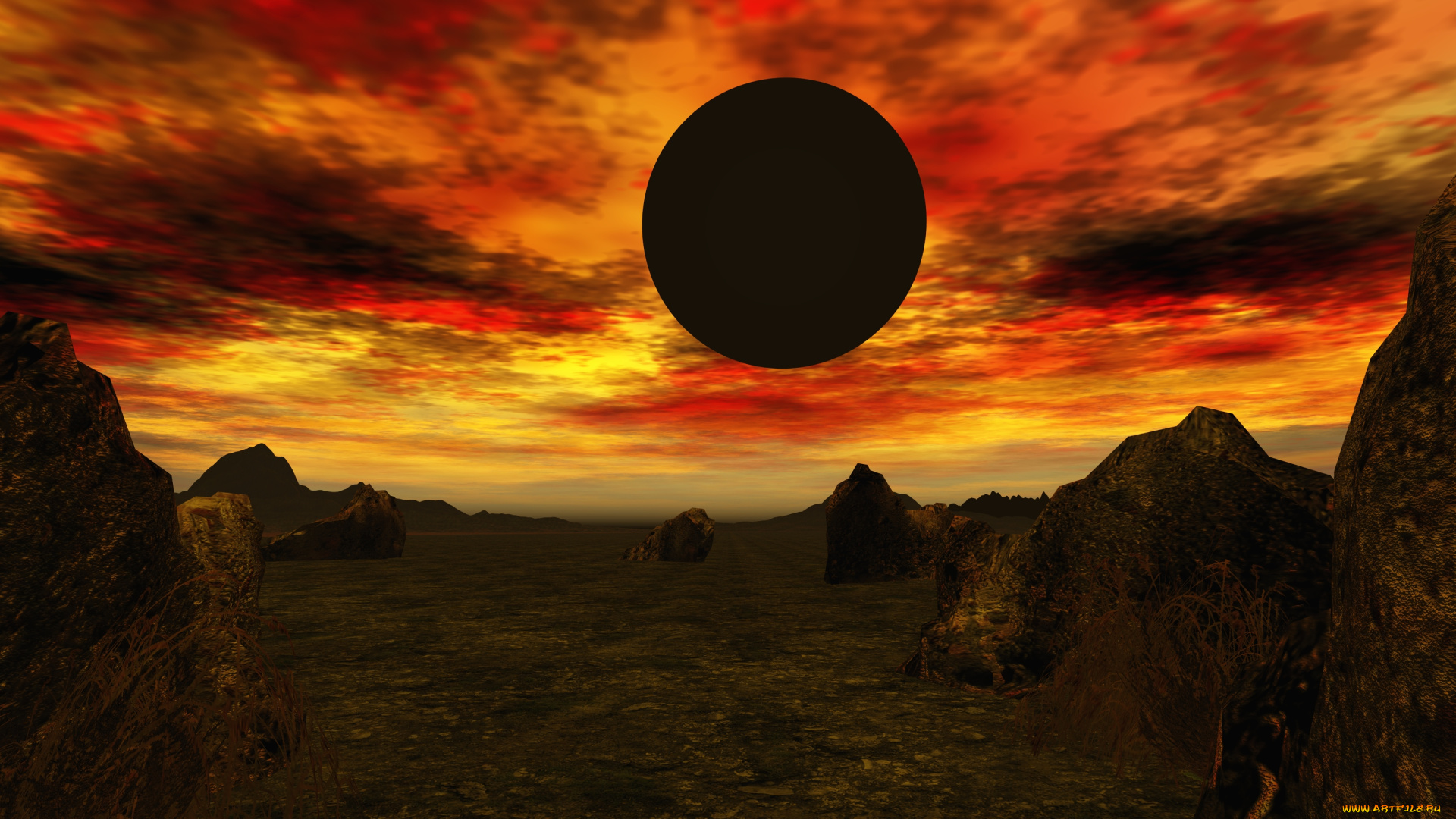 3д, графика, атмосфера, настроение, , atmosphere, , , mood, , горы, планета