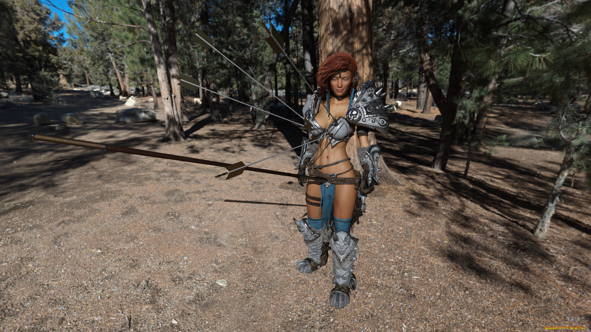 3д, графика, фантазия, , fantasy, взгляд, фон, девушка