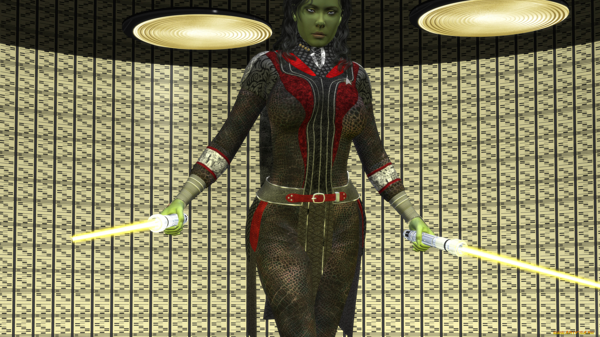 3д, графика, существа, , creatures, девушка, фон, взгляд