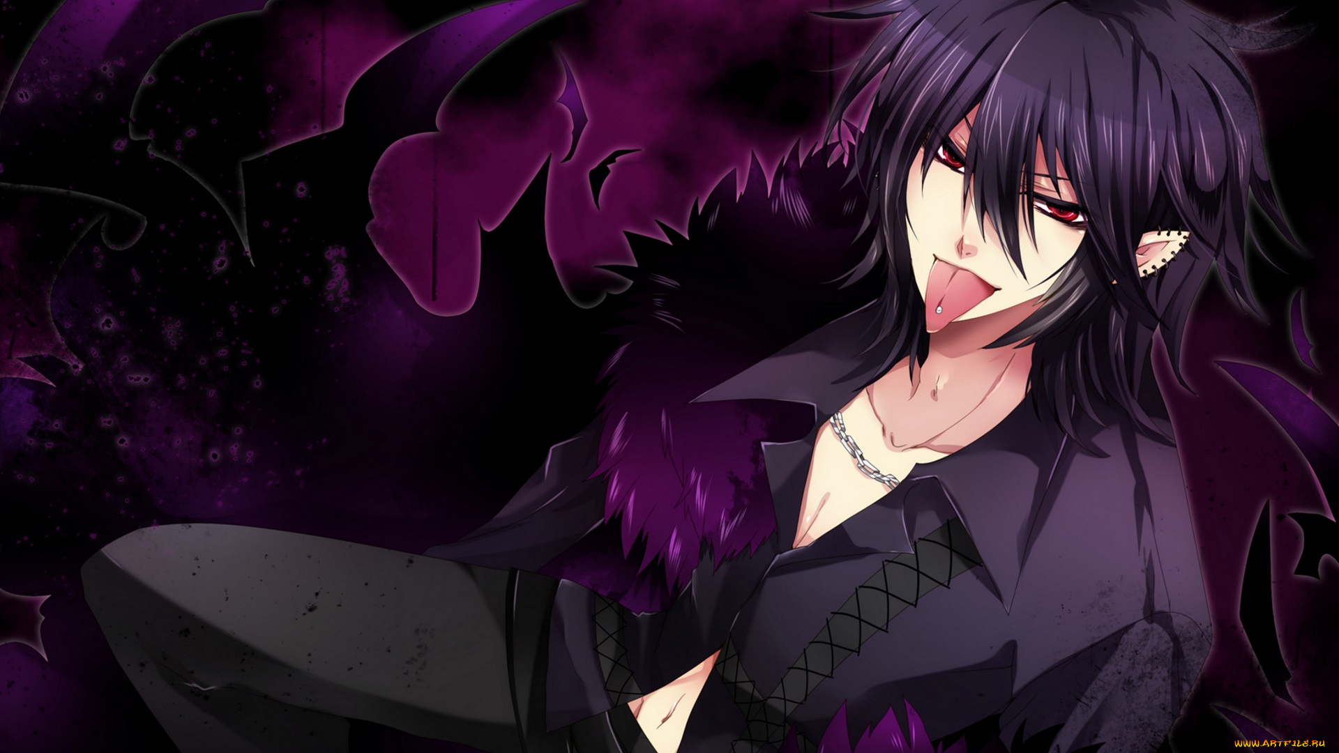 аниме, ангелы, , демоны, демон