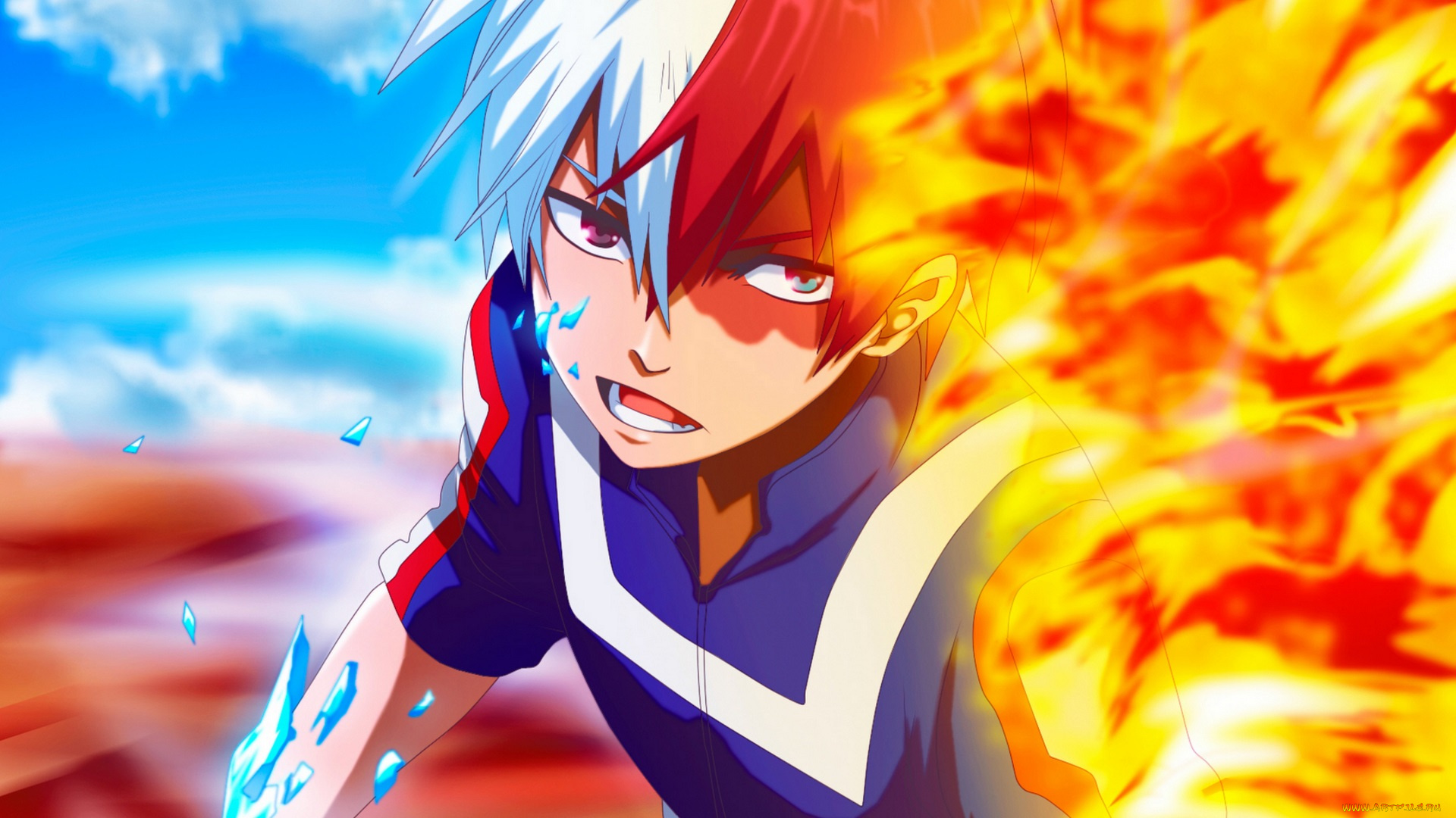 аниме, boku, no, hero, academia, парень