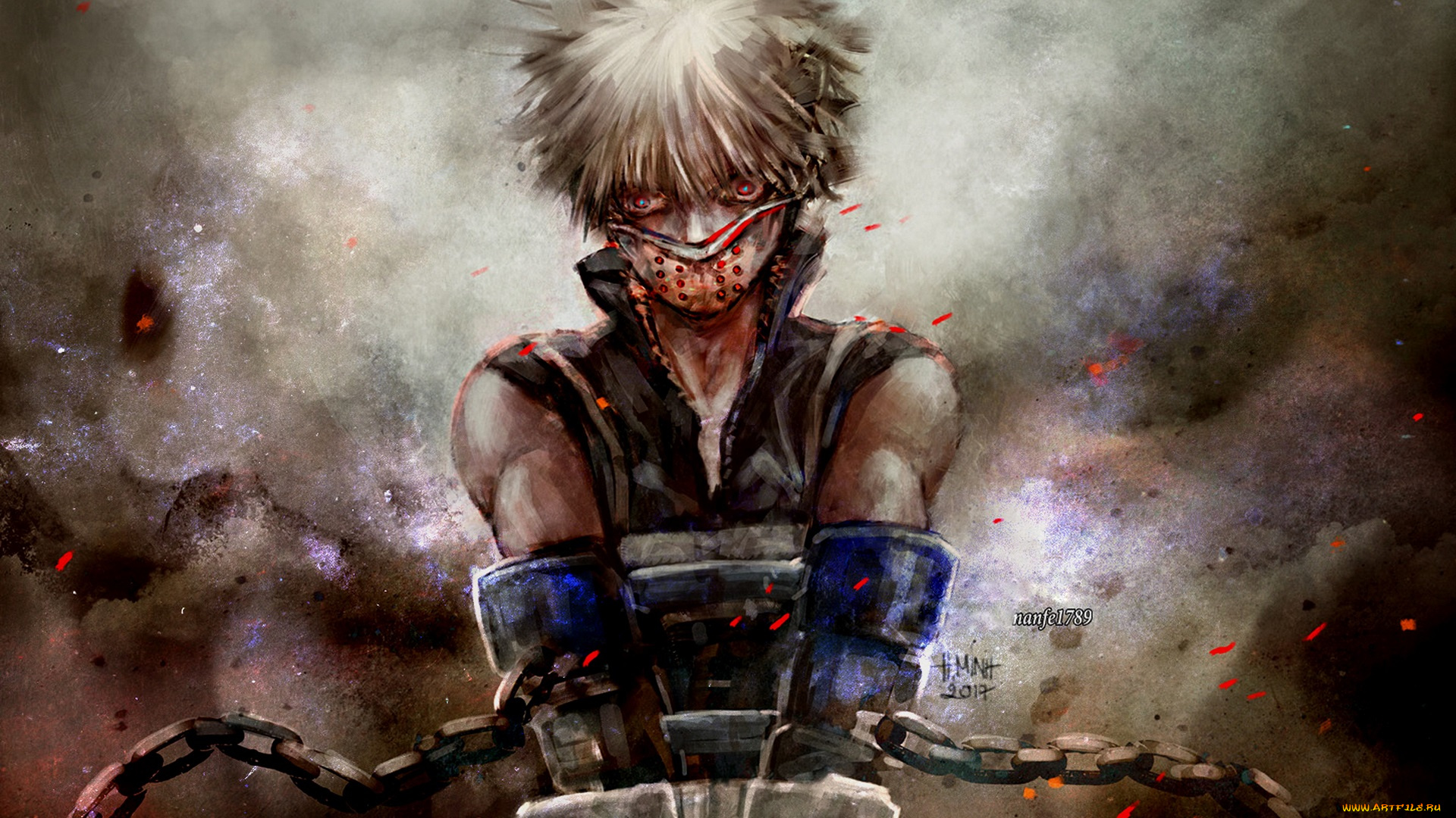 аниме, boku, no, hero, academia, парень