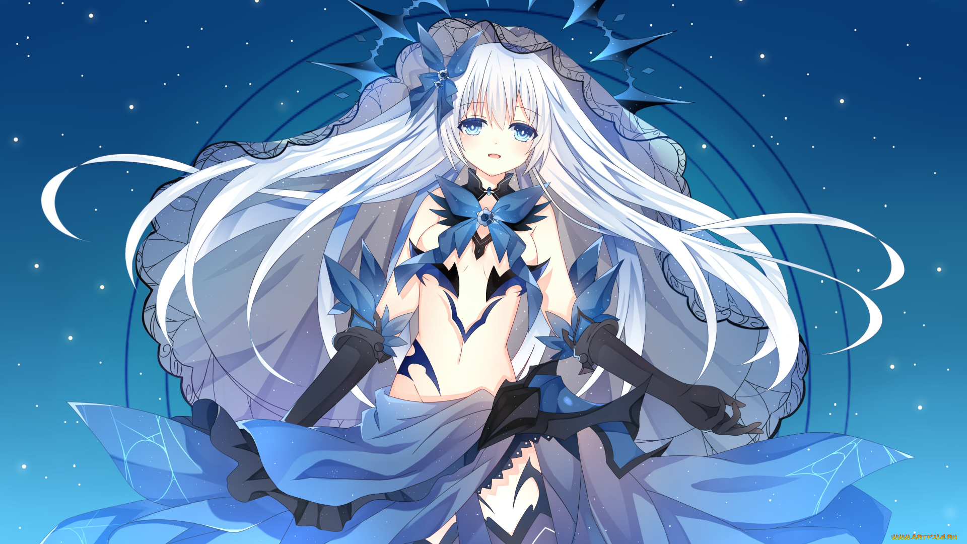 аниме, date, a, live, tobiichi, origami