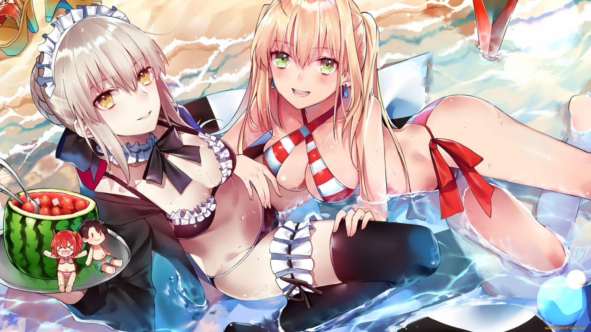 аниме, fate, stay, night, grand, order