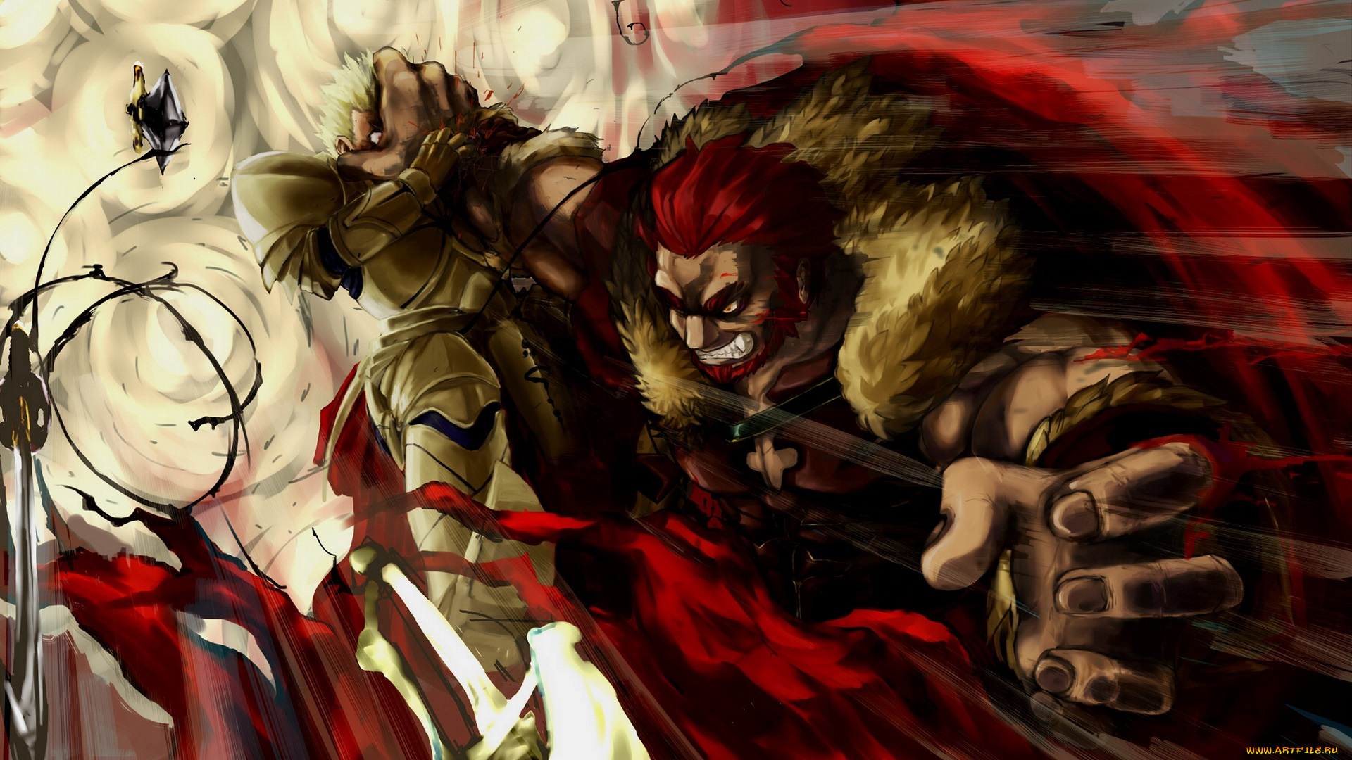 аниме, fate, zero, судьба, начало