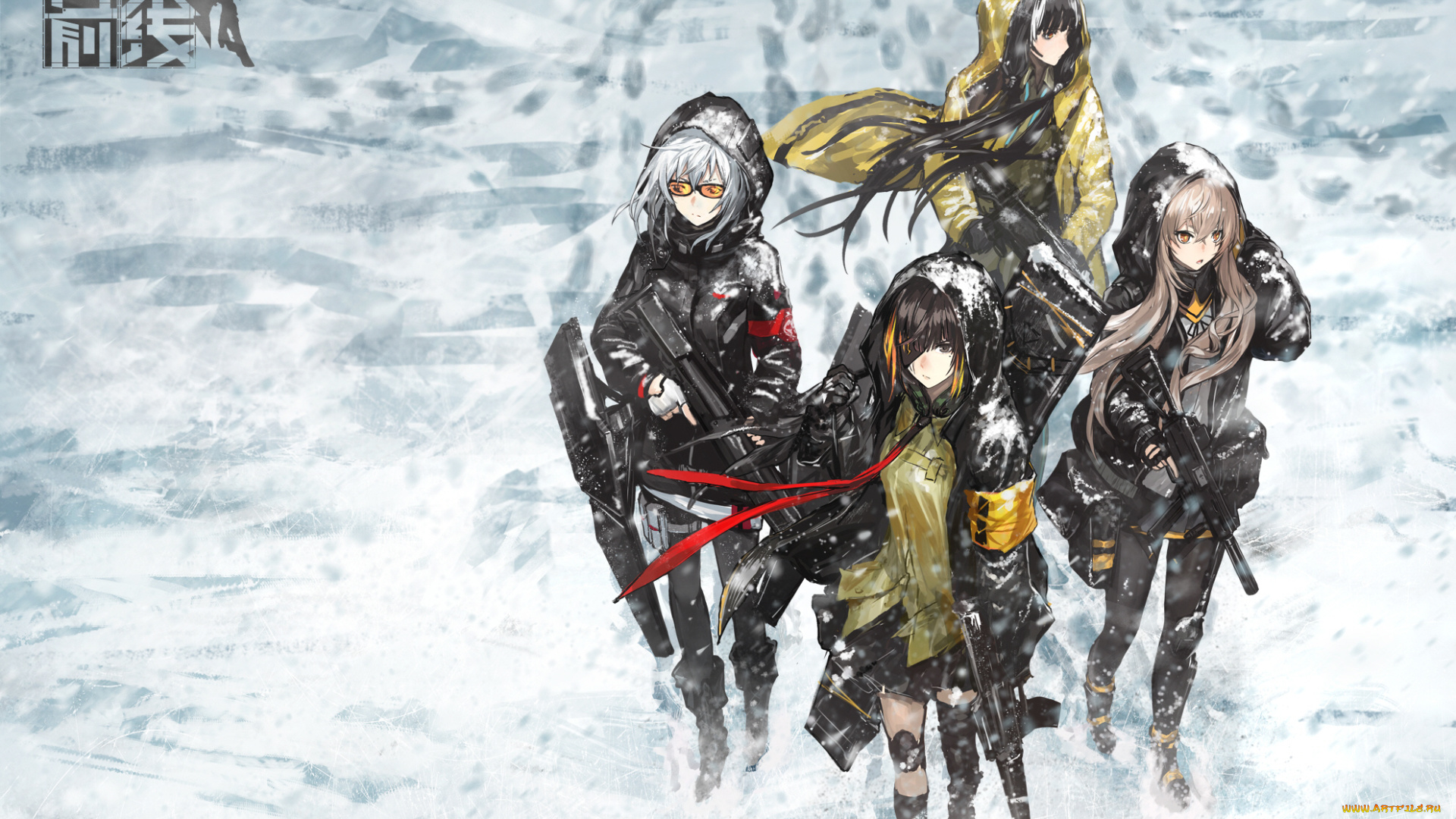 аниме, girls, frontline, девушки