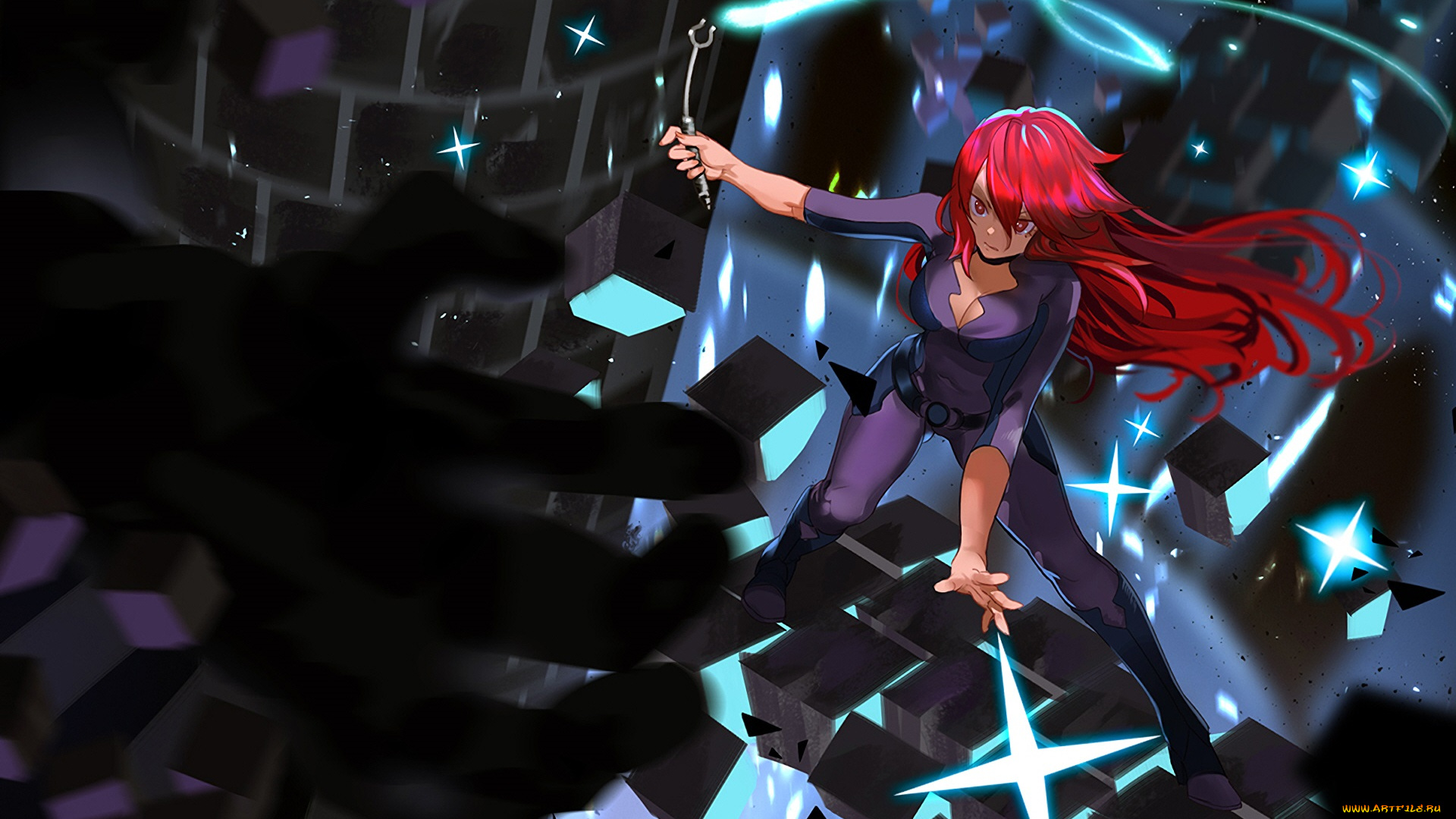 аниме, little, witch, academia, девушка