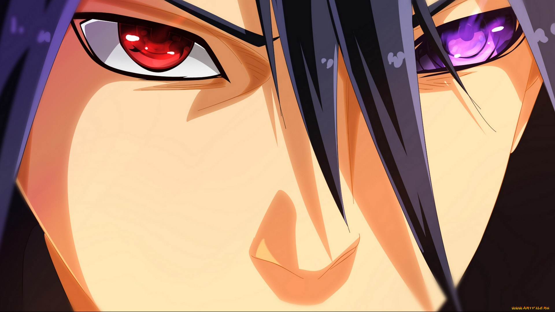 аниме, naruto, взгляд