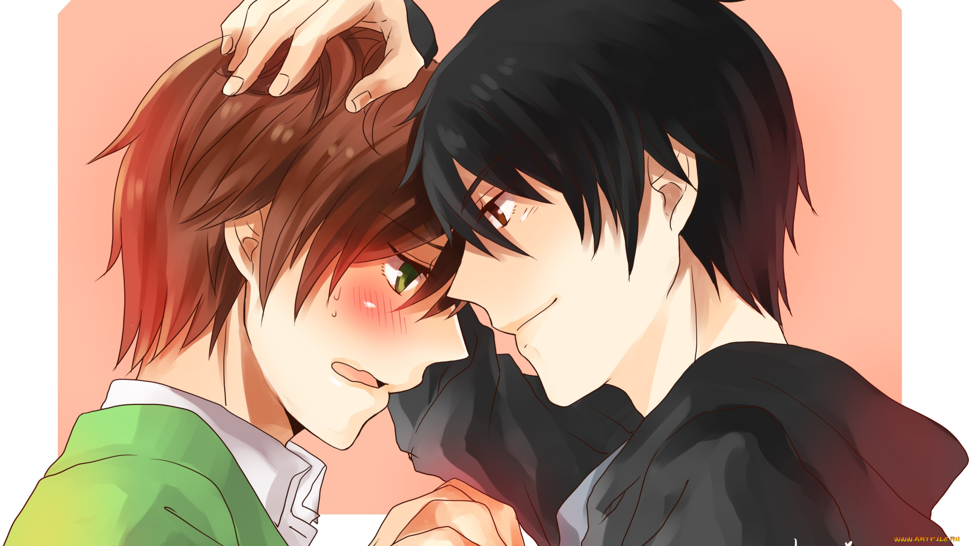 аниме, sekai, ichi, hatsukoi, парни