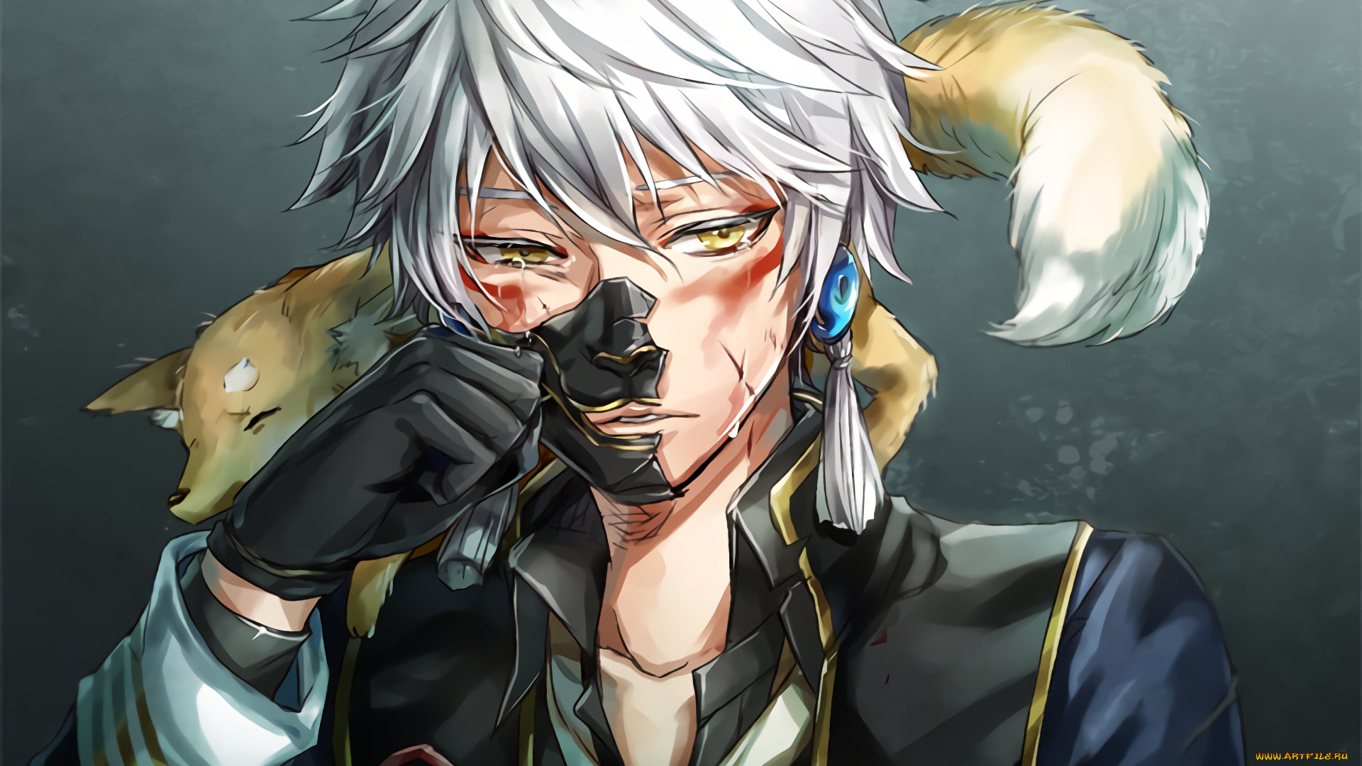 аниме, touken, ranbu, танец, мечей